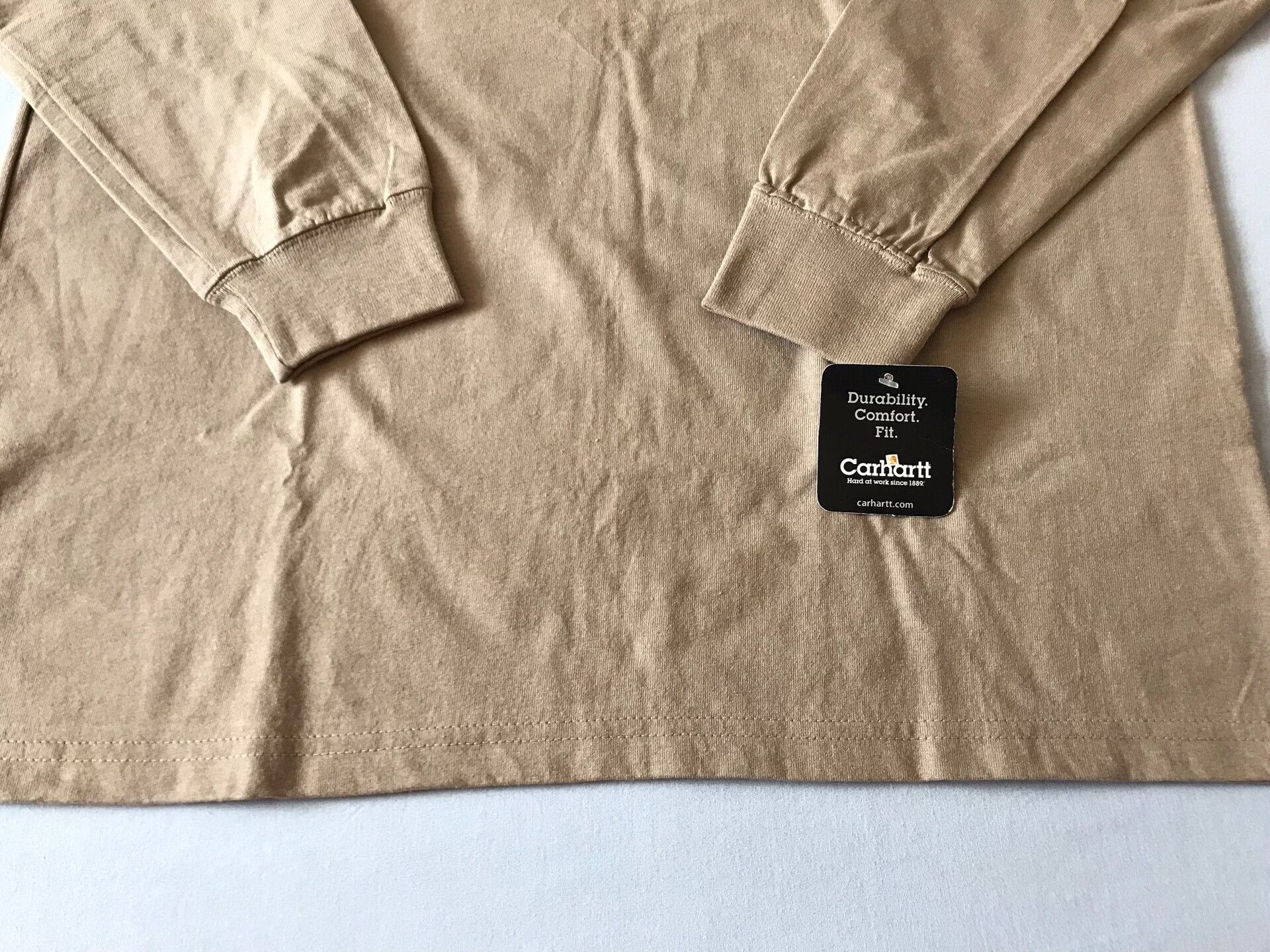 Carhartt Carhartt K128 DES Henley Long-Sleeve T-Shirt Size US M / EU 48-50 / 2 - 4 Thumbnail