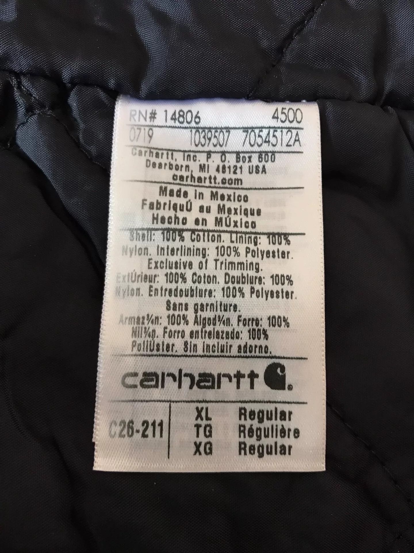 Carhartt Carhartt C26 Brown Washed Canvas Jacket Size US XL / EU 56 / 4 - 9 Thumbnail