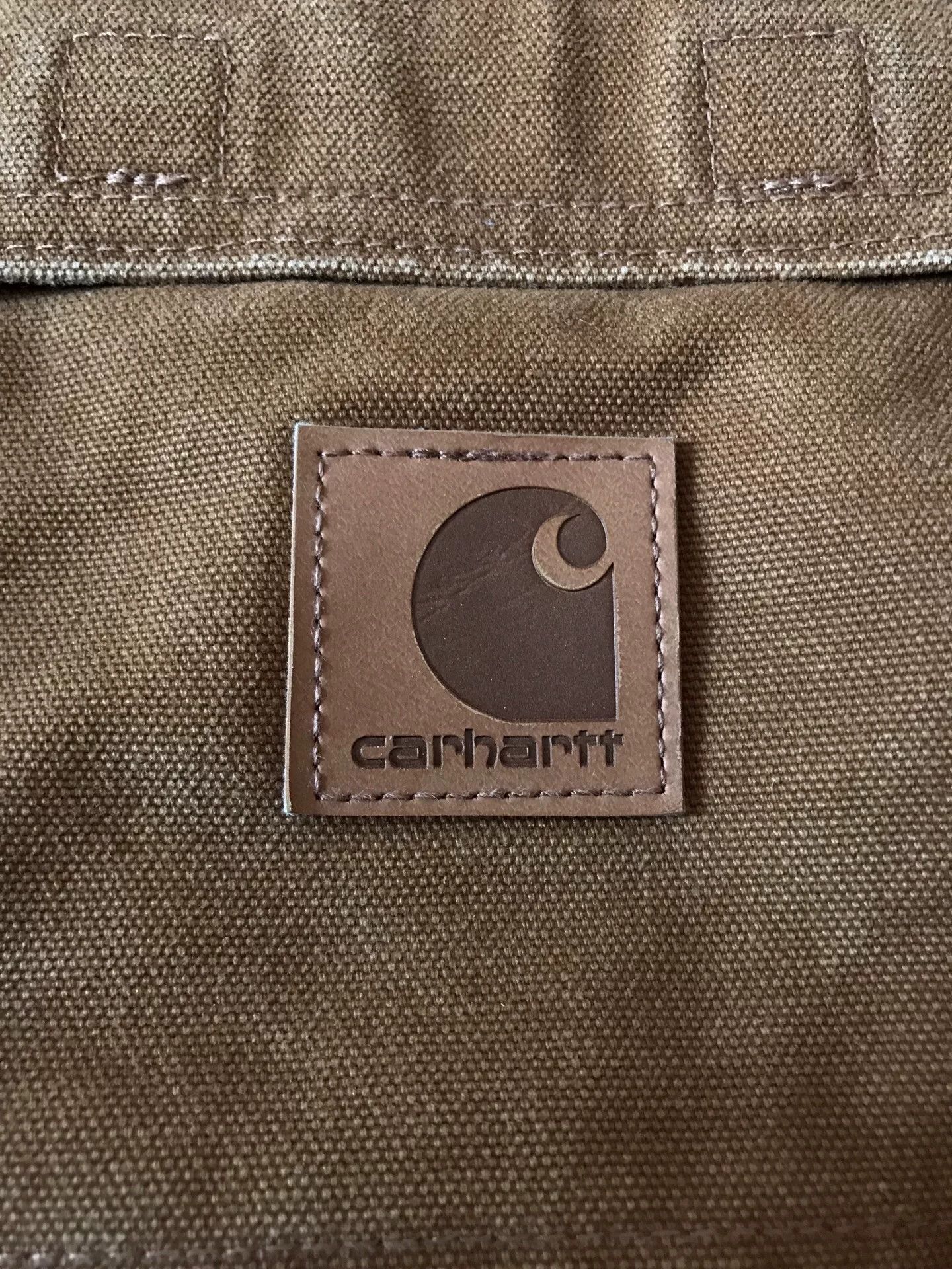 Carhartt Carhartt C26 Brown Washed Canvas Jacket Size US XL / EU 56 / 4 - 6 Thumbnail