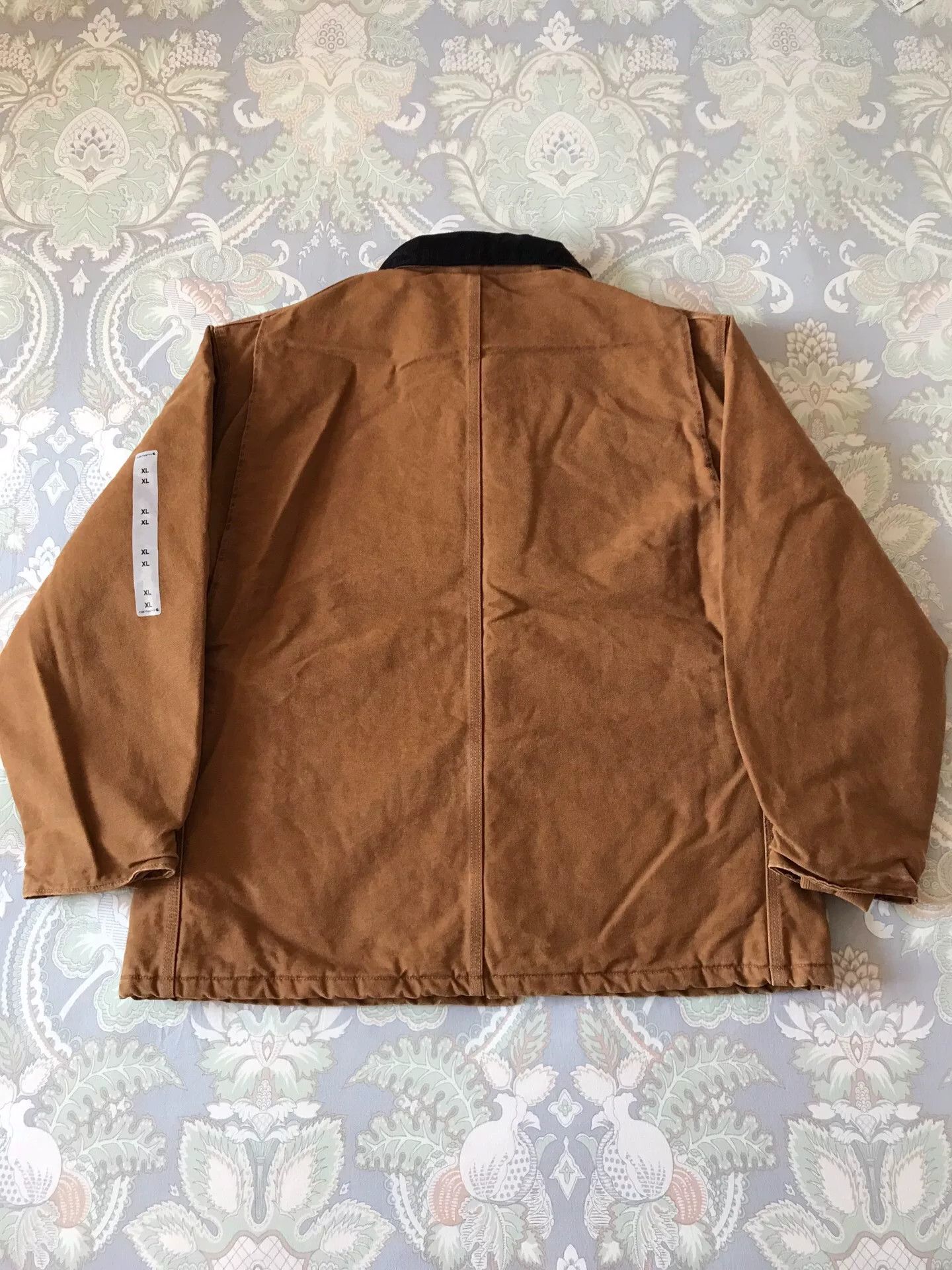Carhartt Carhartt C26 Brown Washed Canvas Jacket Size US XL / EU 56 / 4 - 2 Thumbnail