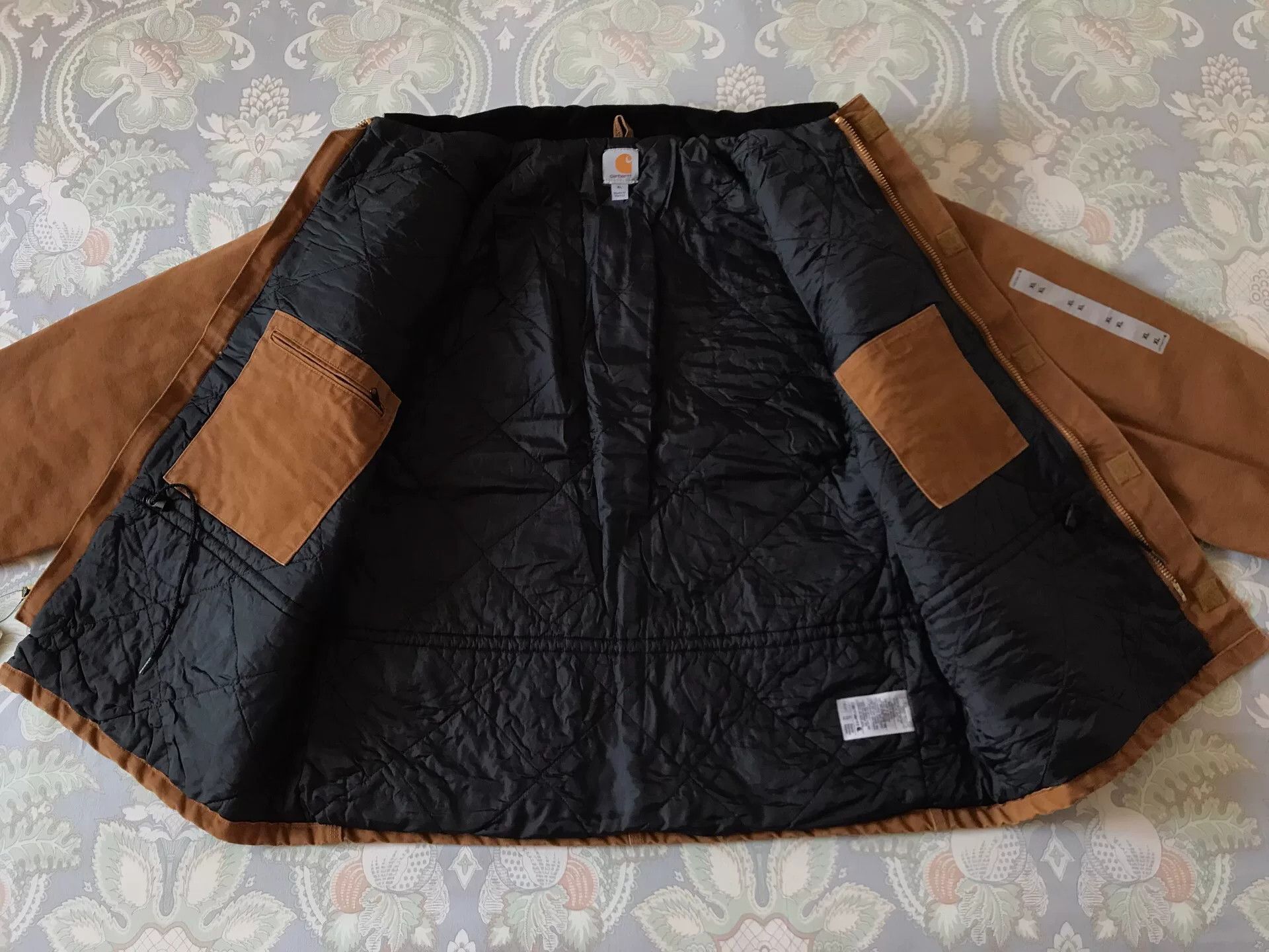 Carhartt Carhartt C26 Brown Washed Canvas Jacket Size US XL / EU 56 / 4 - 3 Thumbnail