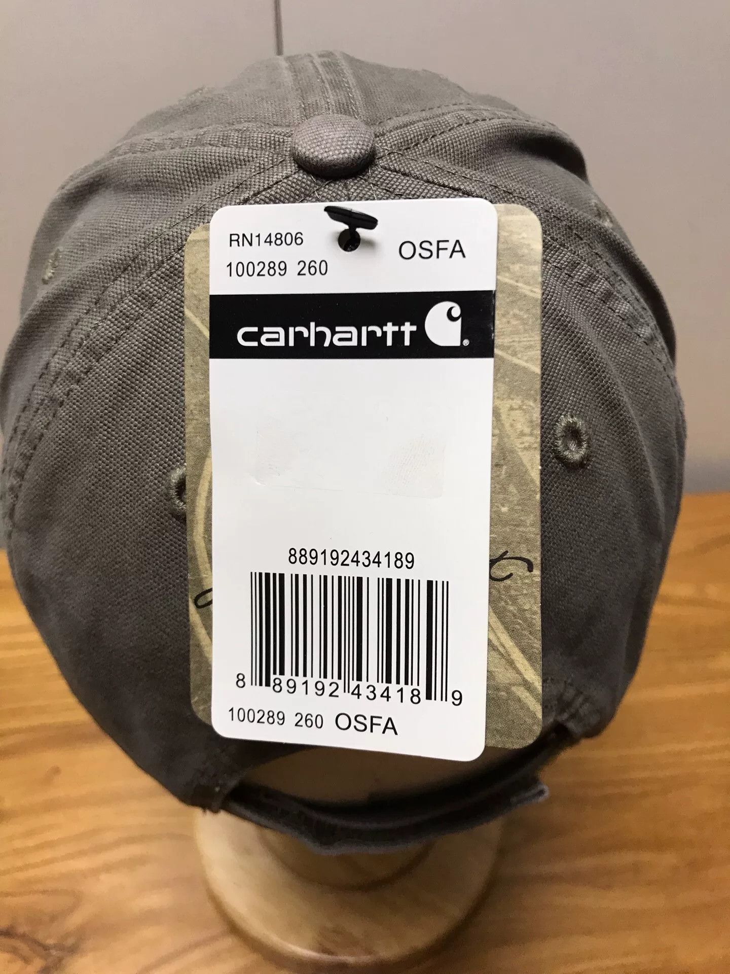 Carhartt Carhartt 100289 Driftwood Baseball Cap Size ONE SIZE - 7 Thumbnail