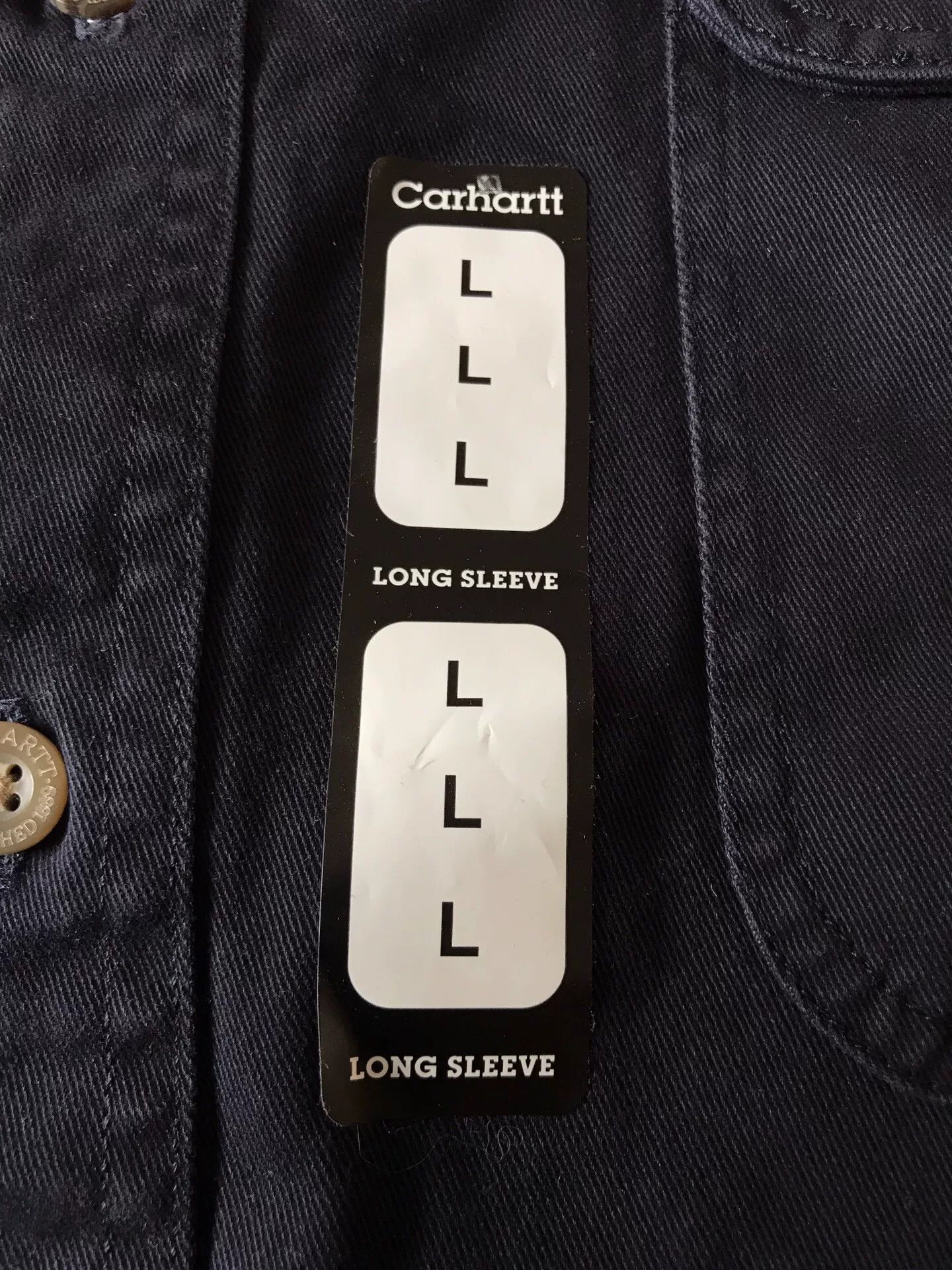 Carhartt Carhartt S09 MDT Midnight Blue Work Shirt Size US L / EU 52-54 / 3 - 6 Thumbnail