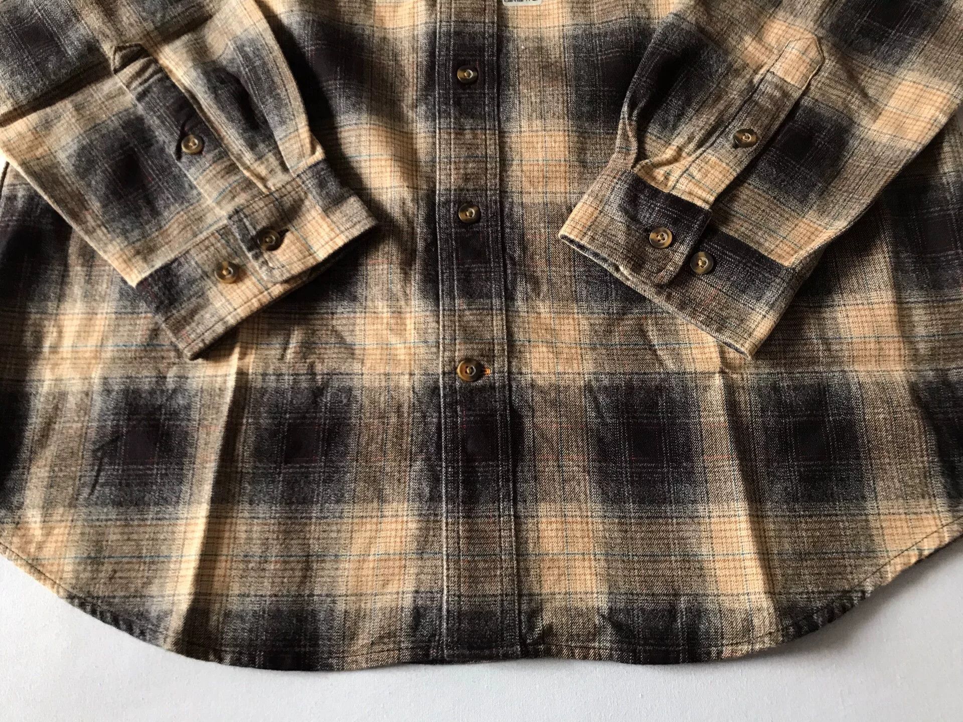 Carhartt Carhartt 104451 Flannel Work Shirt Size US M / EU 48-50 / 2 - 5 Thumbnail
