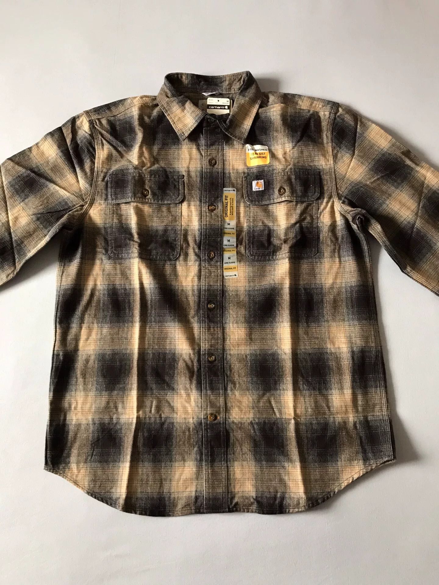 Carhartt Carhartt 104451 Flannel Work Shirt Size US M / EU 48-50 / 2 - 3 Thumbnail