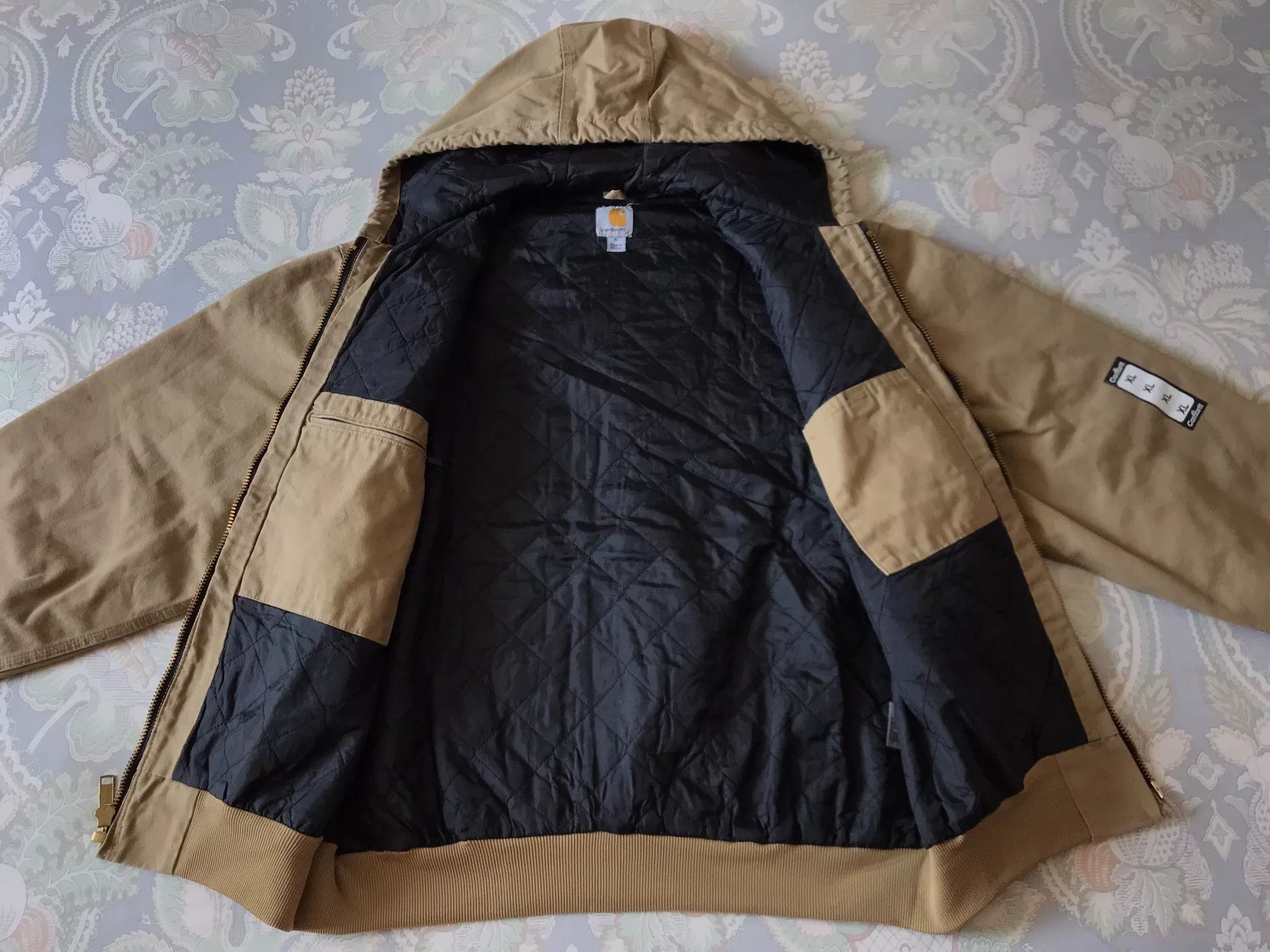 Carhartt Carhartt J280 Washed Canvas Hooded Jacket Size US XL / EU 56 / 4 - 3 Thumbnail