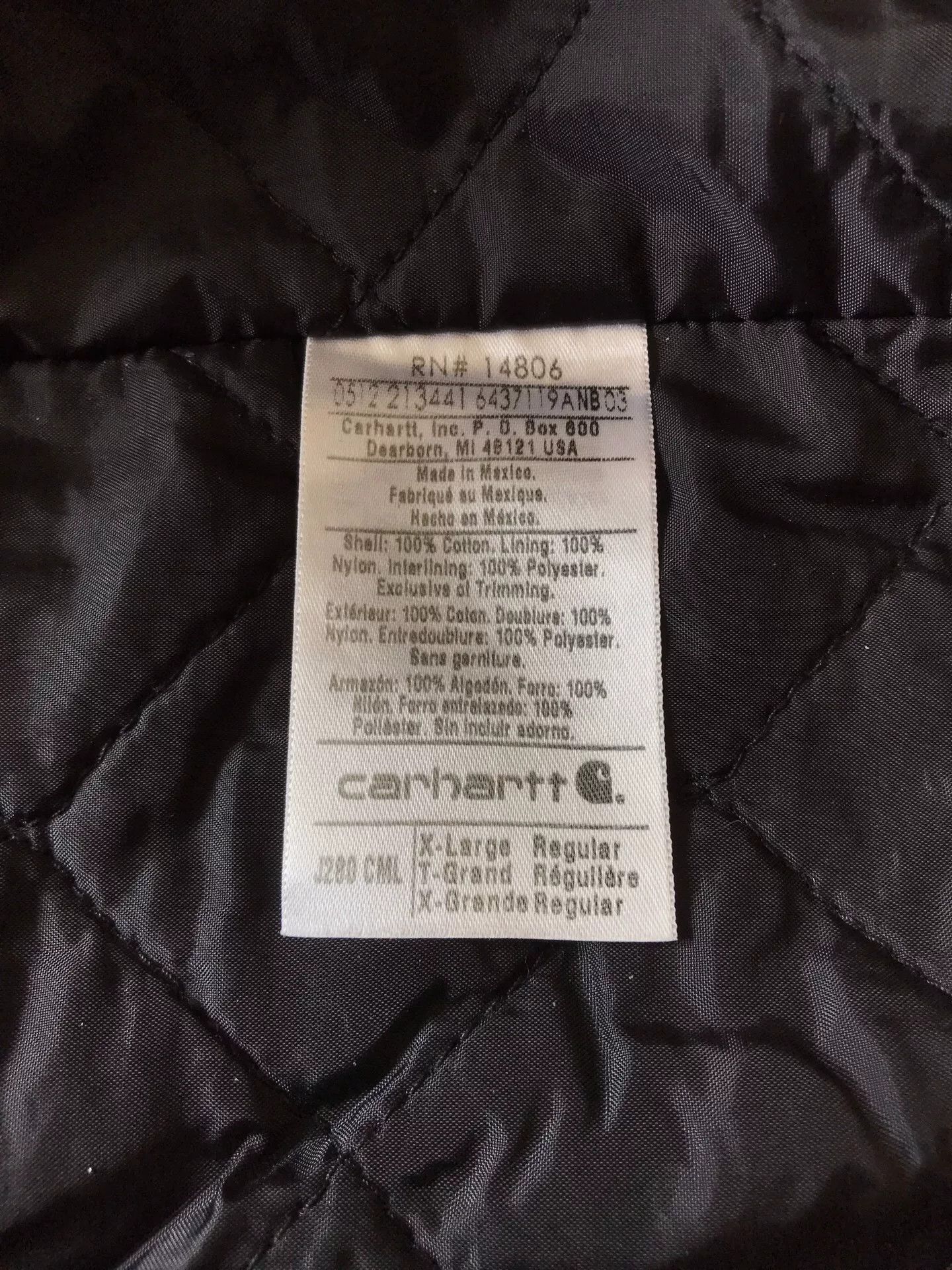 Carhartt Carhartt J280 Washed Canvas Hooded Jacket Size US XL / EU 56 / 4 - 9 Thumbnail