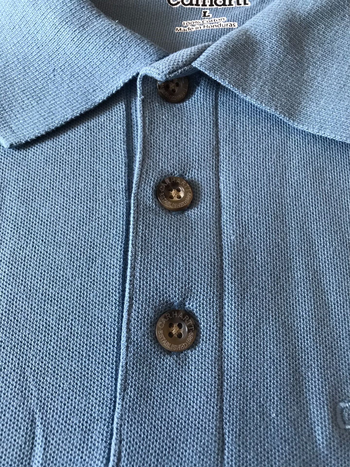 Carhartt Carhartt K311 Short Sleeve Polo Size US L / EU 52-54 / 3 - 3 Thumbnail