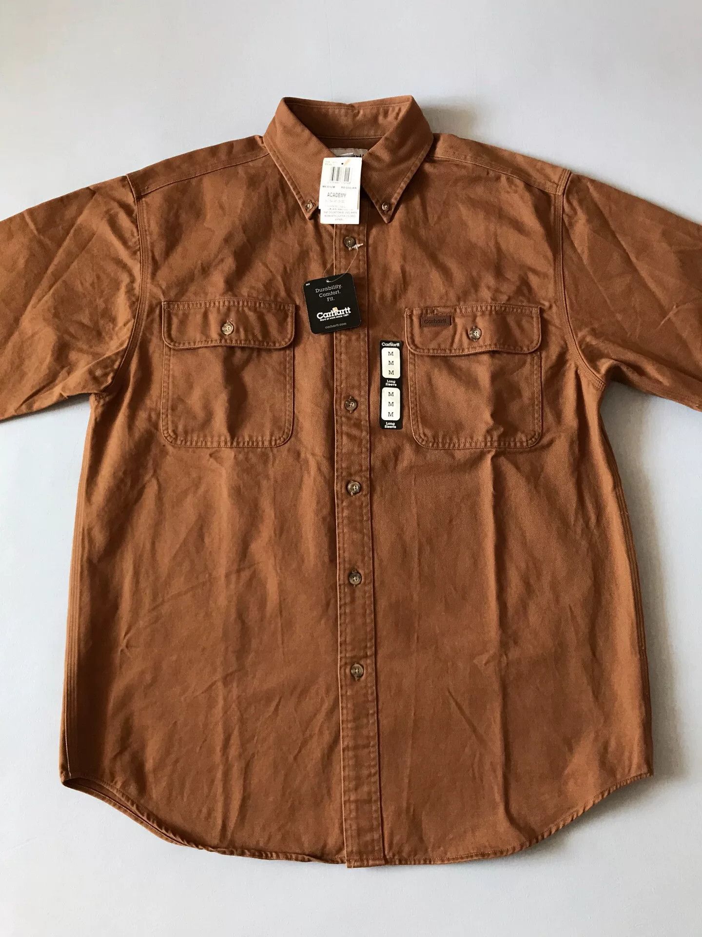 Carhartt Carhartt S09 Brown Heavy Work Shirt Size US M / EU 48-50 / 2 - 3 Thumbnail