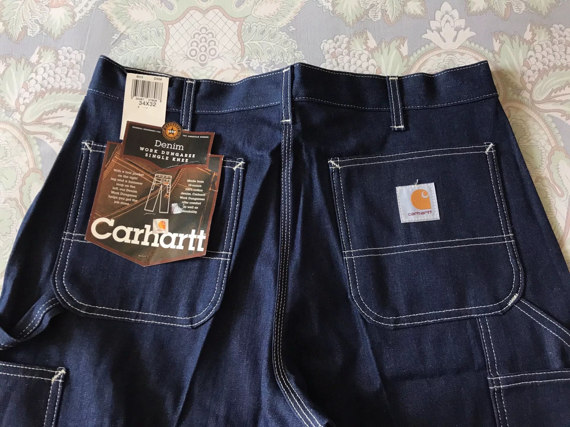 Carhartt Carhartt B03 Raw Denim Jeans W34L32 Size US 34 / EU 50 - 5 Thumbnail