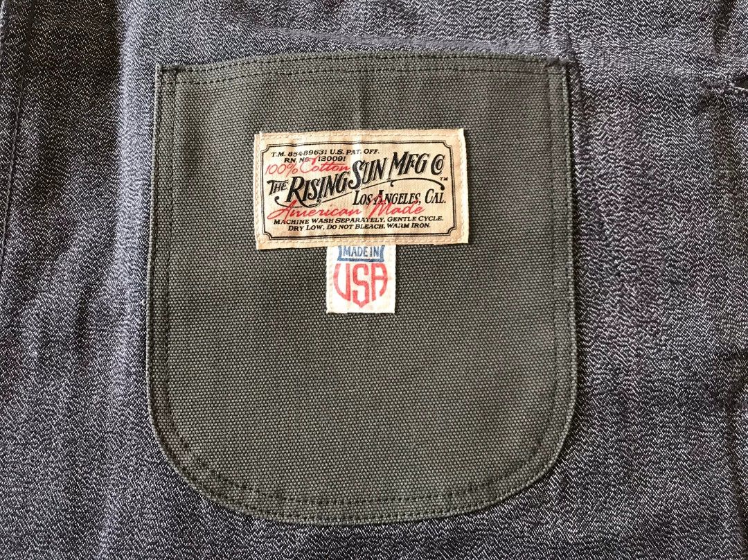 Rising Sun & Co. Rising Sun Canvas Work Vest Moss Green Size US XS / EU 42 / 0 - 8 Thumbnail