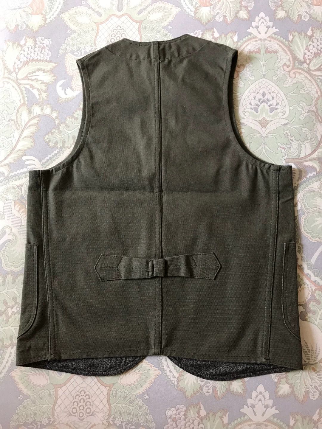 Rising Sun & Co. Rising Sun Canvas Work Vest Moss Green Size US XS / EU 42 / 0 - 2 Thumbnail