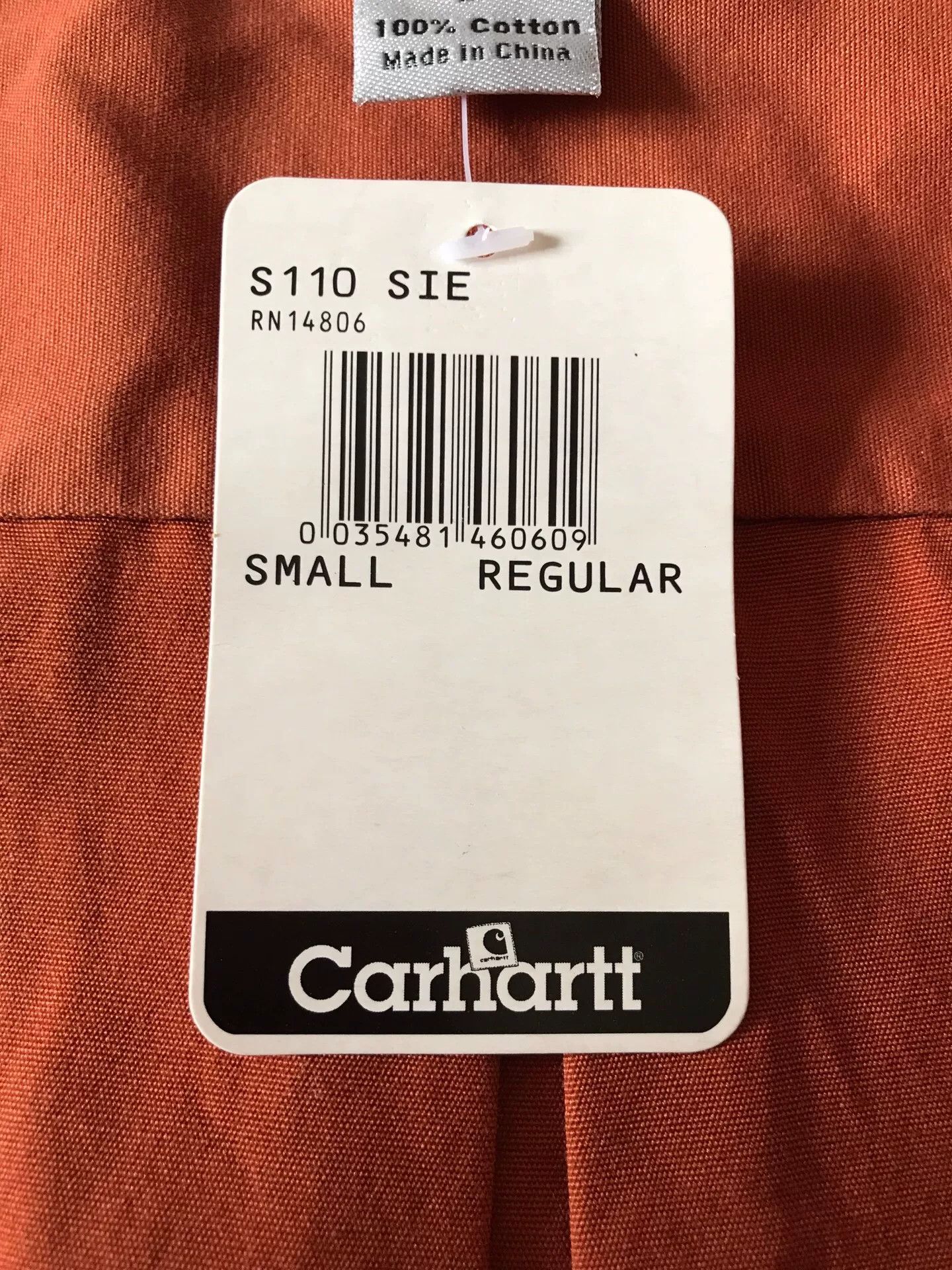 Carhartt Carhartt S110 SIE Short-Sleeve Work Shirt Size US S / EU 44-46 / 1 - 7 Thumbnail