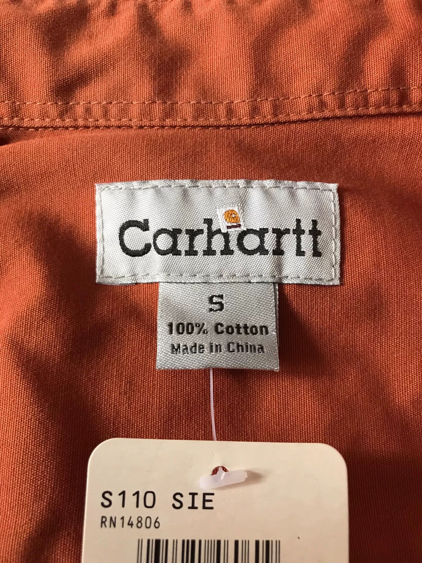Carhartt Carhartt S110 SIE Short-Sleeve Work Shirt Size US S / EU 44-46 / 1 - 6 Thumbnail