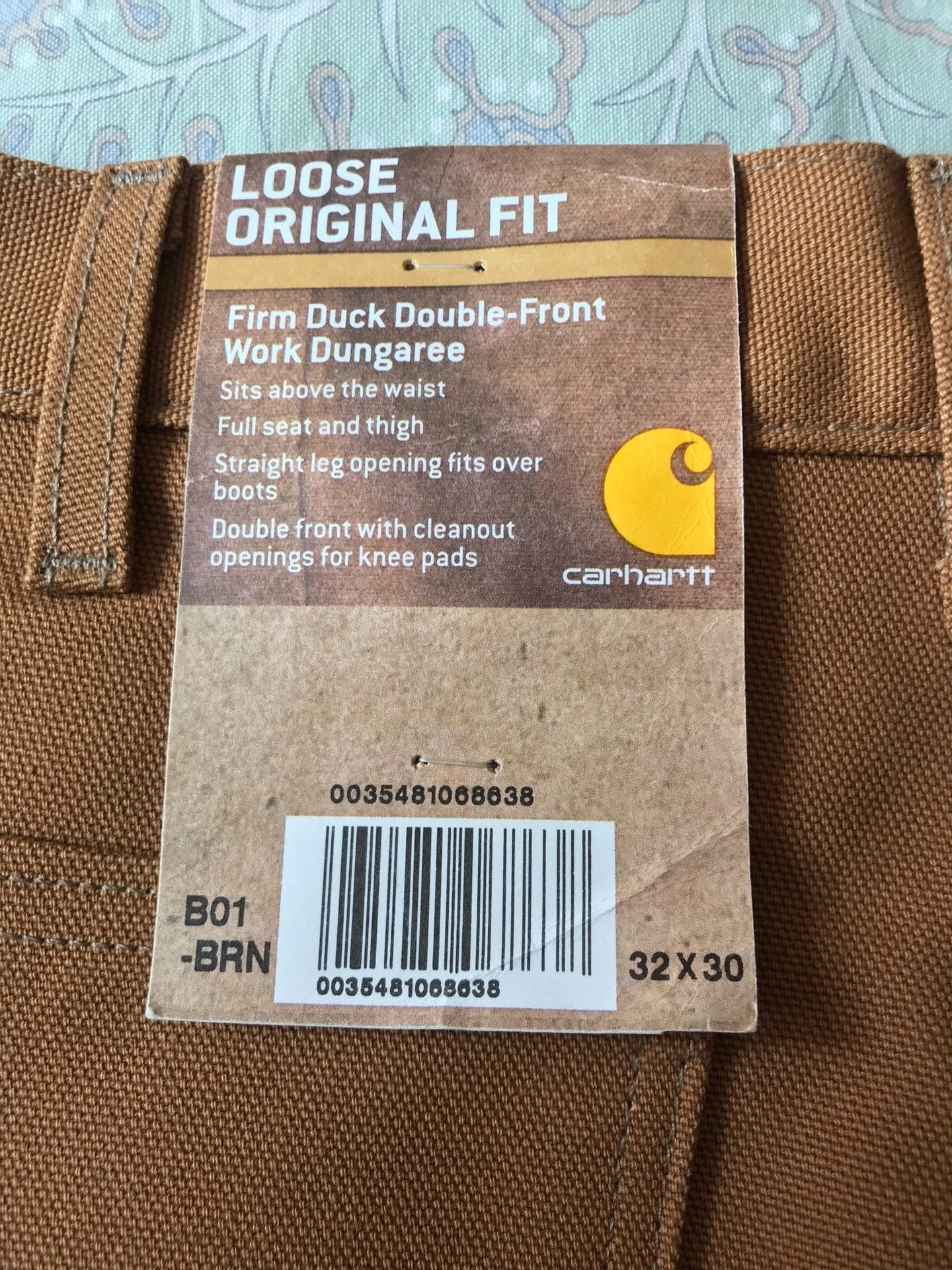 Carhartt Carhartt B01 BRN Canvas Double Knee Pants Size US 32 / EU 48 - 8 Thumbnail