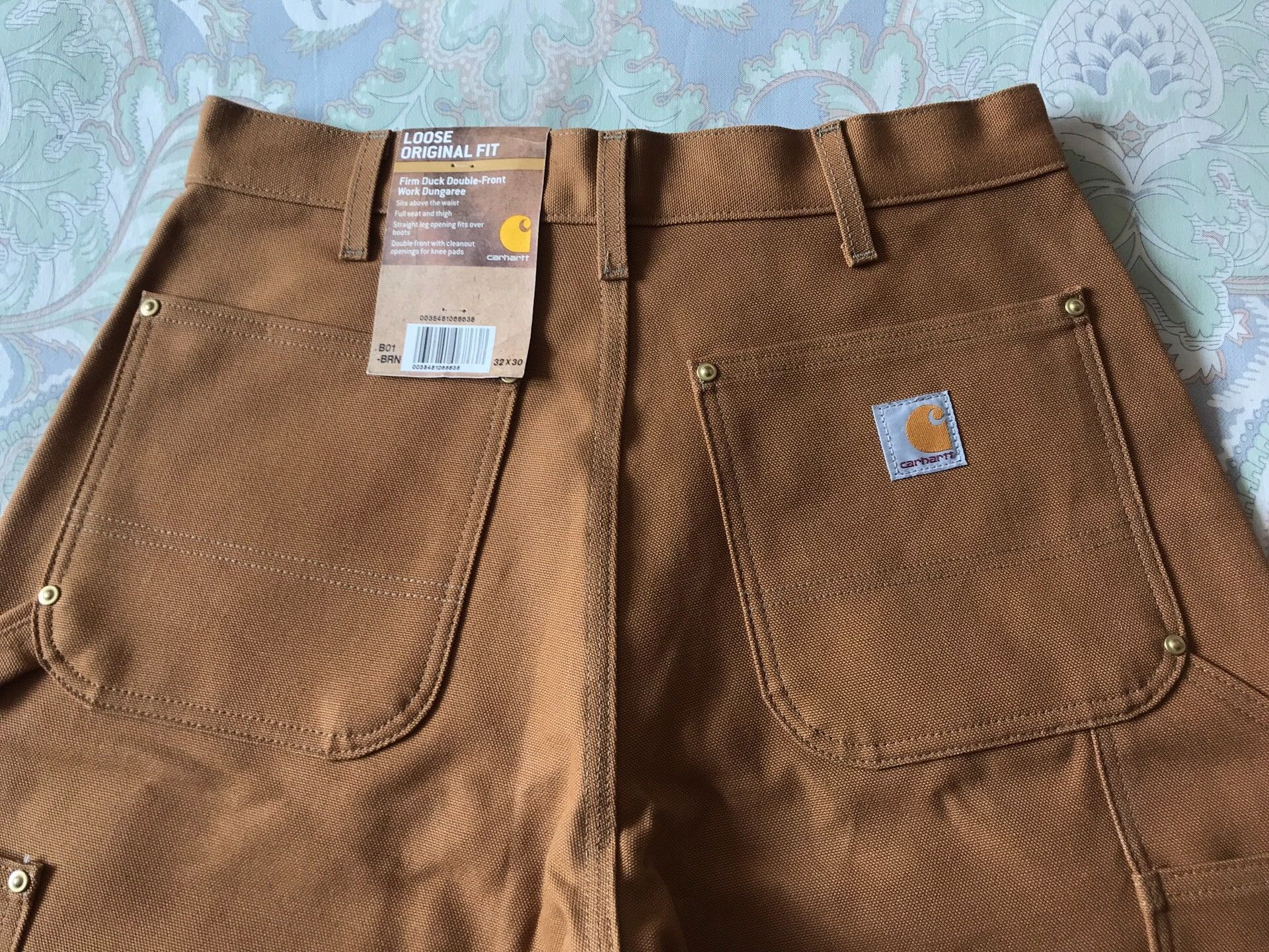 Carhartt Carhartt B01 BRN Canvas Double Knee Pants Size US 32 / EU 48 - 5 Thumbnail