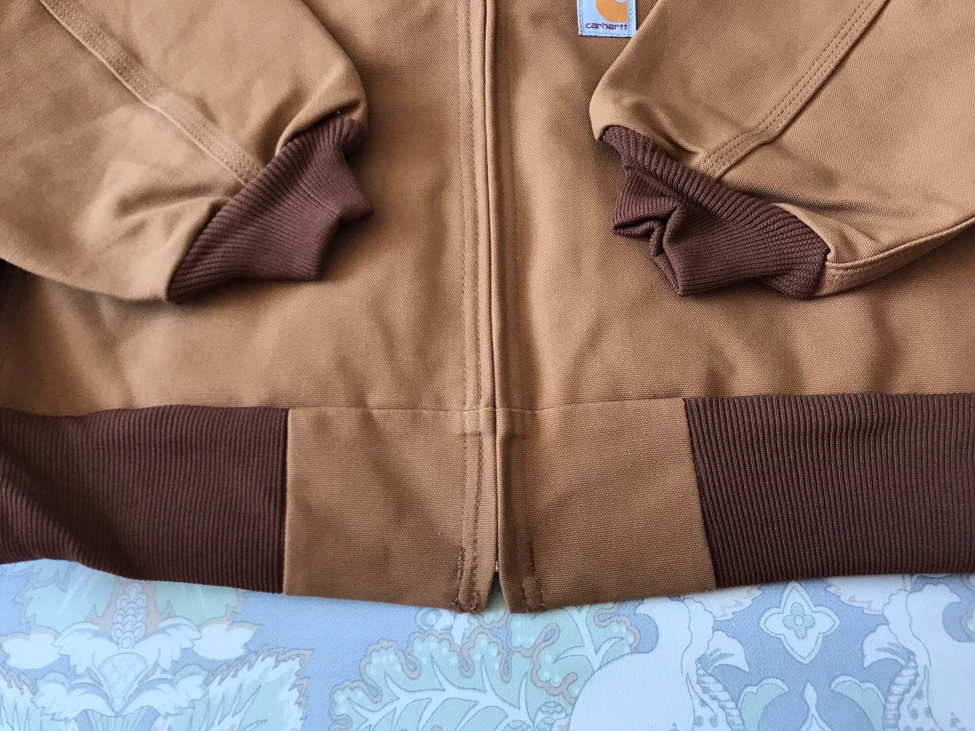 Carhartt Carhartt J131 Brown Hooded Jacket Size US XL / EU 56 / 4 - 4 Thumbnail