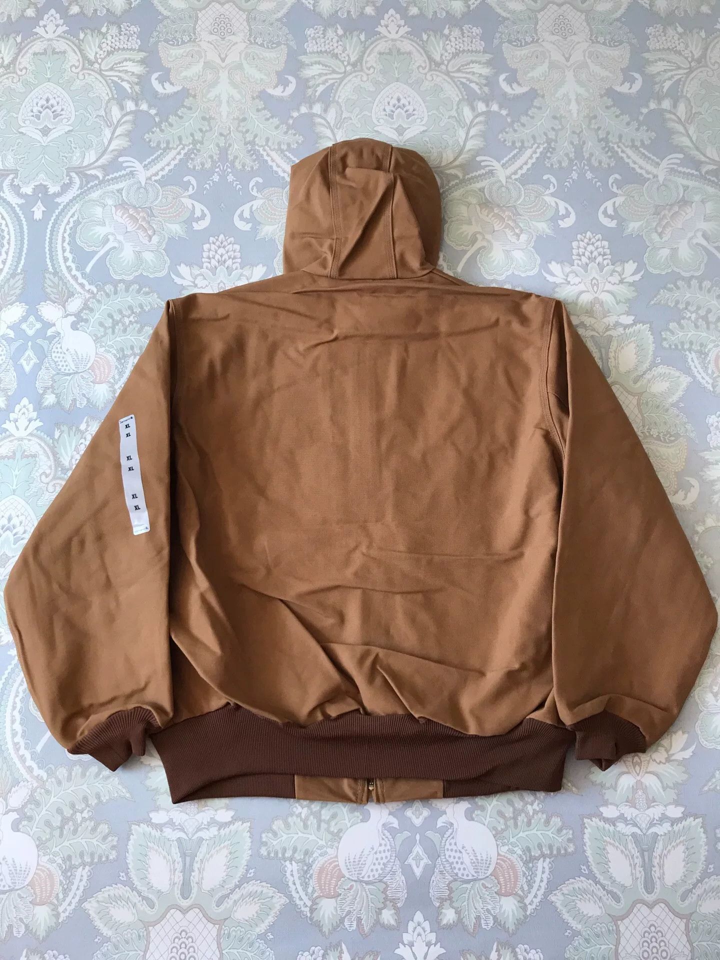Carhartt Carhartt J131 Brown Hooded Jacket Size US XL / EU 56 / 4 - 2 Thumbnail