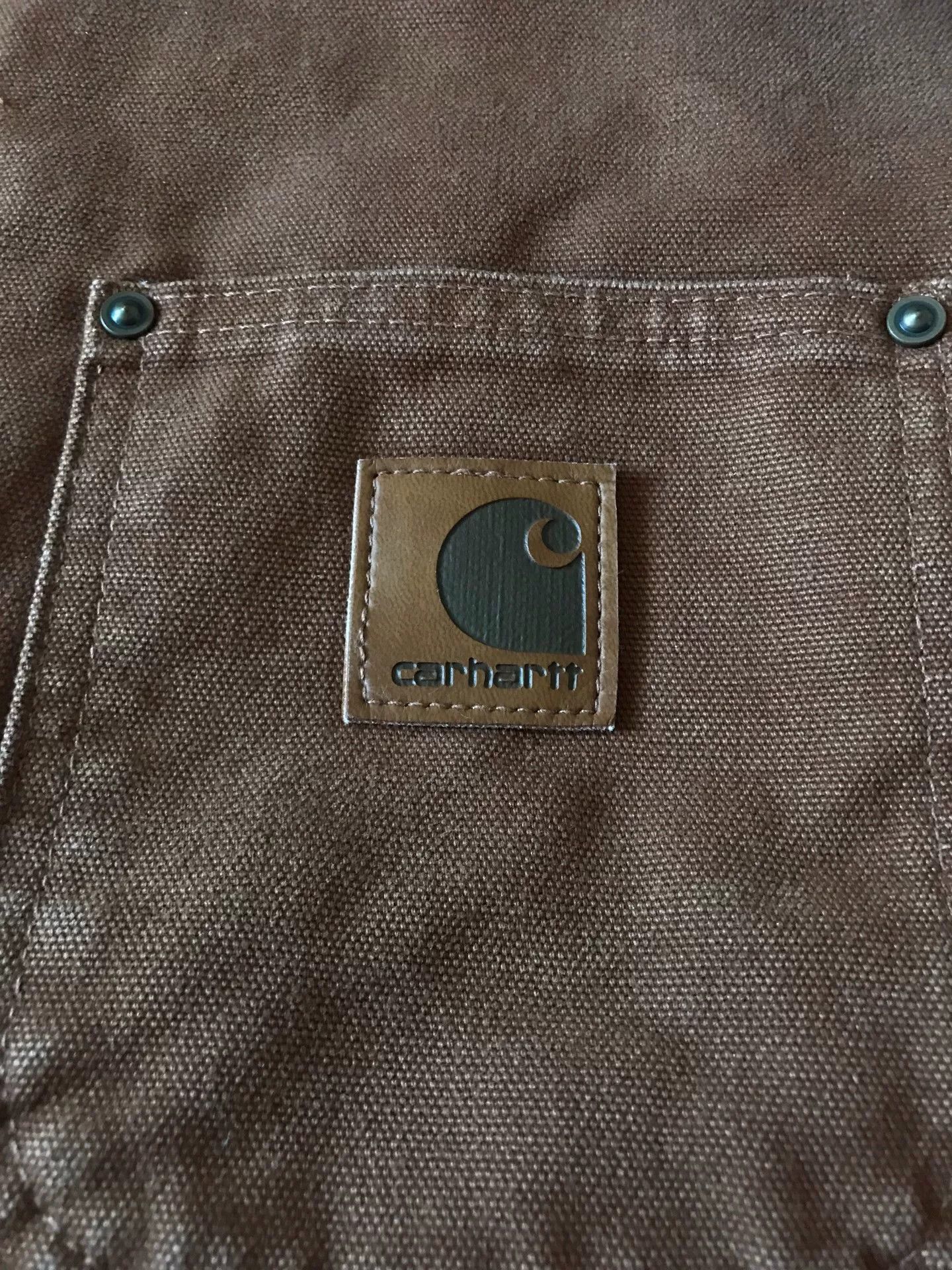 Carhartt Carhartt C02 Brown Washed Canvas Work Jacket Size US L / EU 52-54 / 3 - 6 Thumbnail