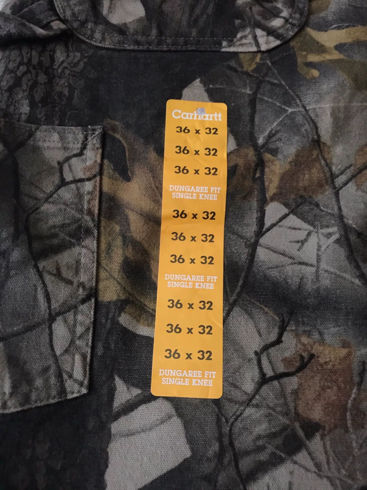 Carhartt Carhartt x Realtree B158 Dead Leaf Camo Pants Size US 36 / EU 52 - 7 Thumbnail