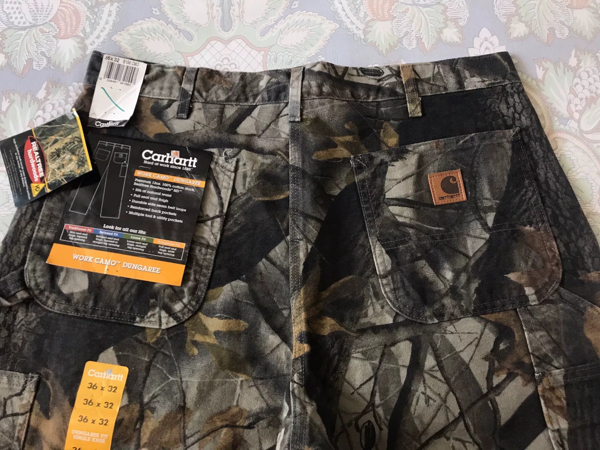 Carhartt Carhartt x Realtree B158 Dead Leaf Camo Pants Size US 36 / EU 52 - 5 Thumbnail