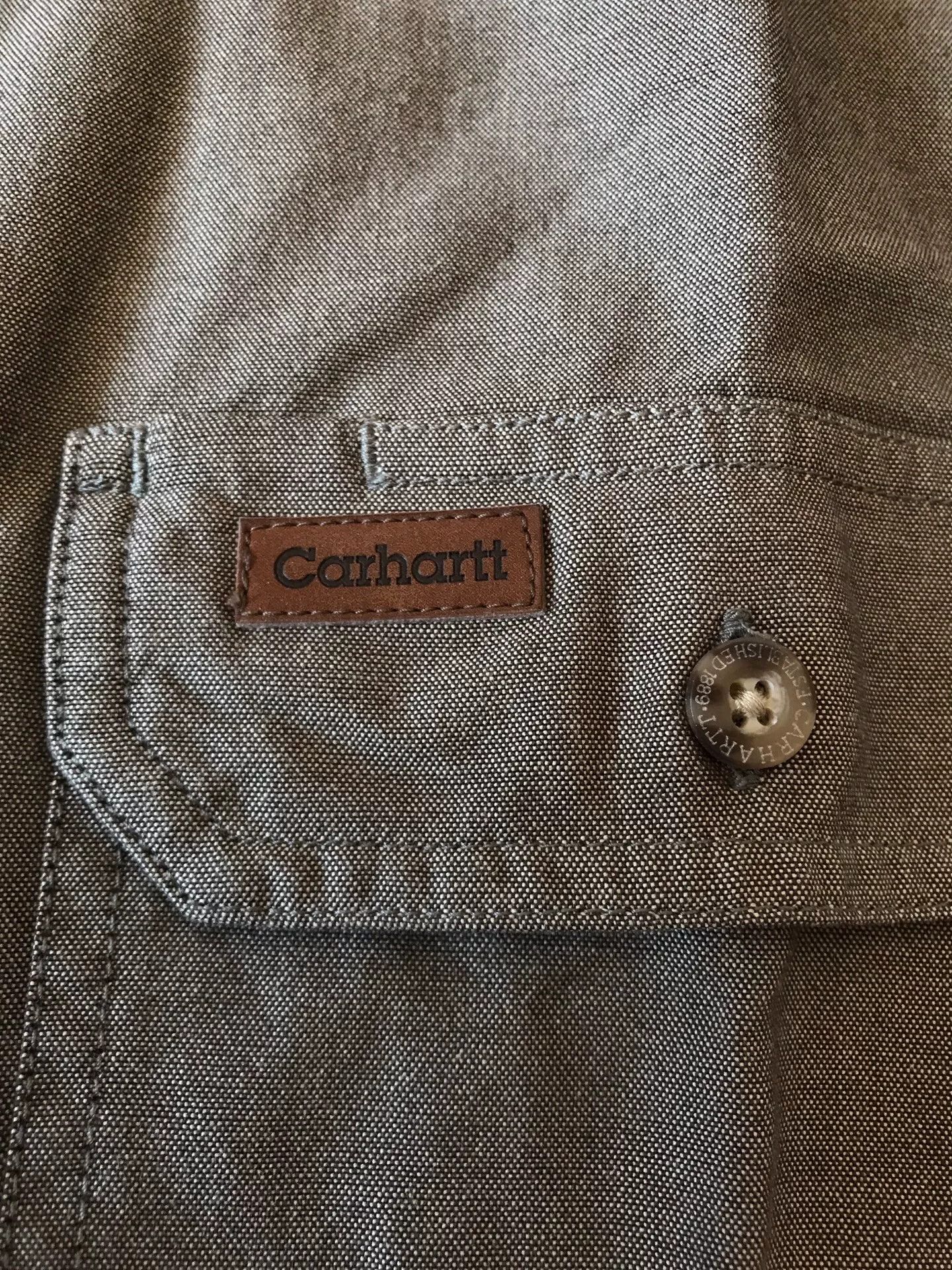 Carhartt Carhartt S118 MSC Short Sleeve Work Shirt Size US L / EU 52-54 / 3 - 4 Thumbnail