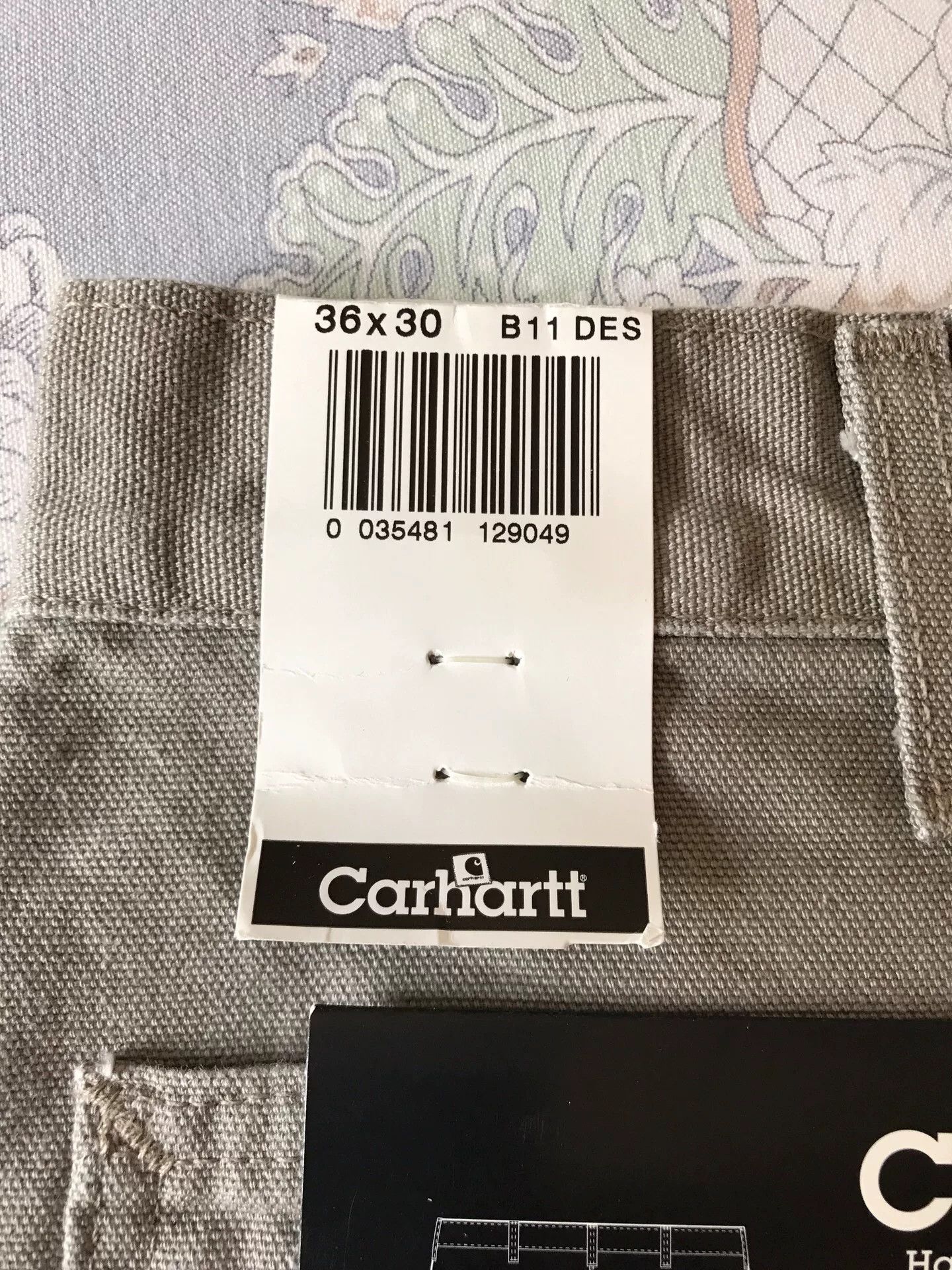 Carhartt Carhartt B11 DES Desert Work Pants Size US 36 / EU 52 - 8 Thumbnail