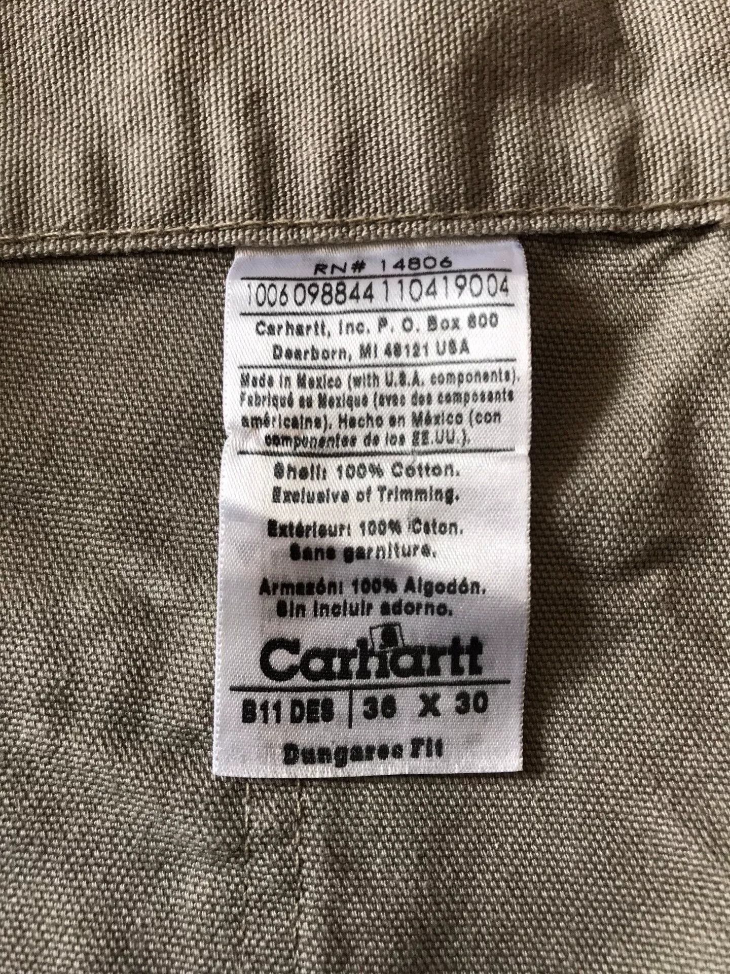 Carhartt Carhartt B11 DES Desert Work Pants Size US 36 / EU 52 - 9 Thumbnail