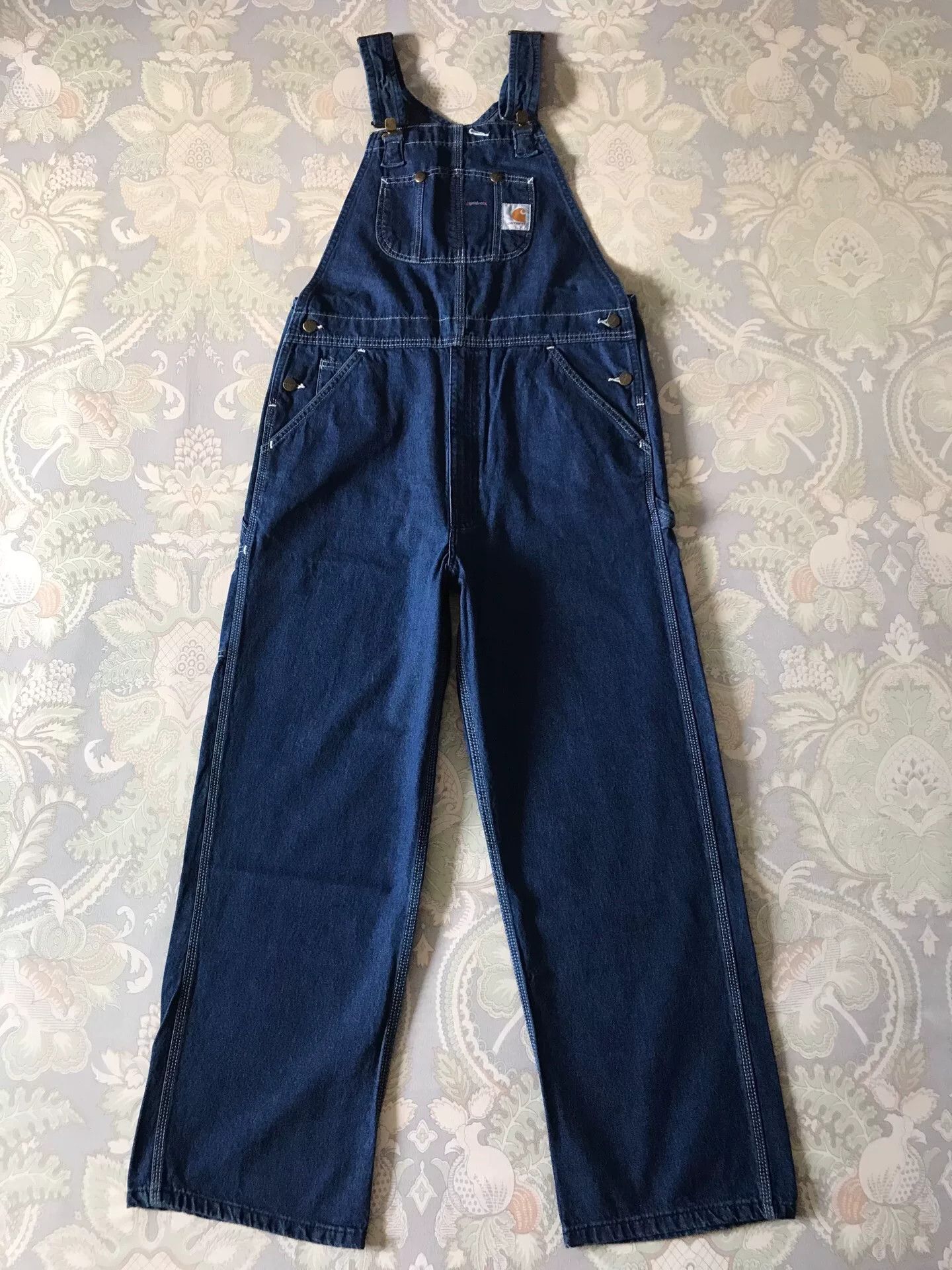 Carhartt Carhartt R07 Washed Denim Overalls W34L30 Size US 34 / EU 50 - 3 Thumbnail