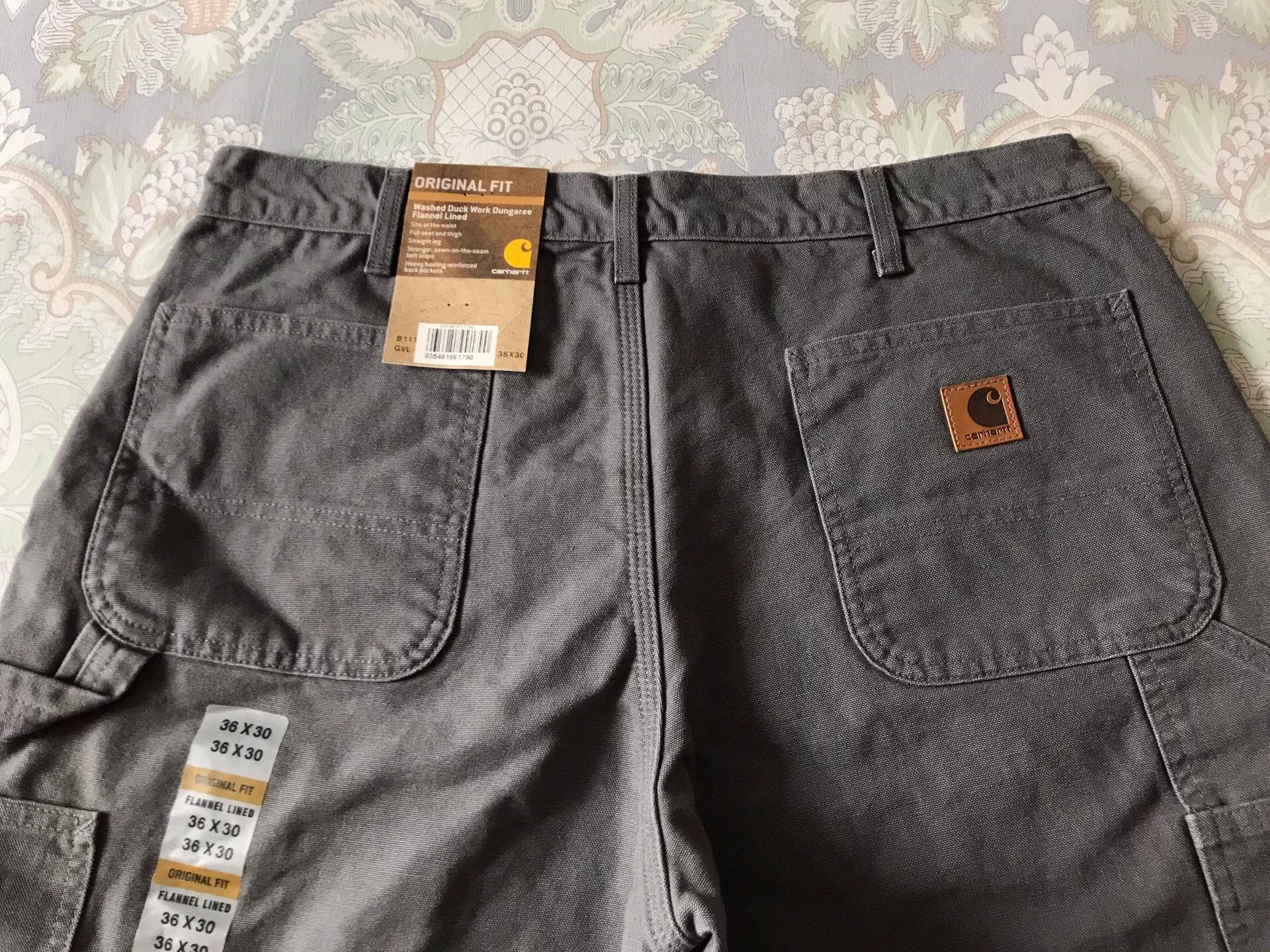 Carhartt Carhartt B111 Washed Canvas Work Pants Size US 36 / EU 52 - 5 Thumbnail