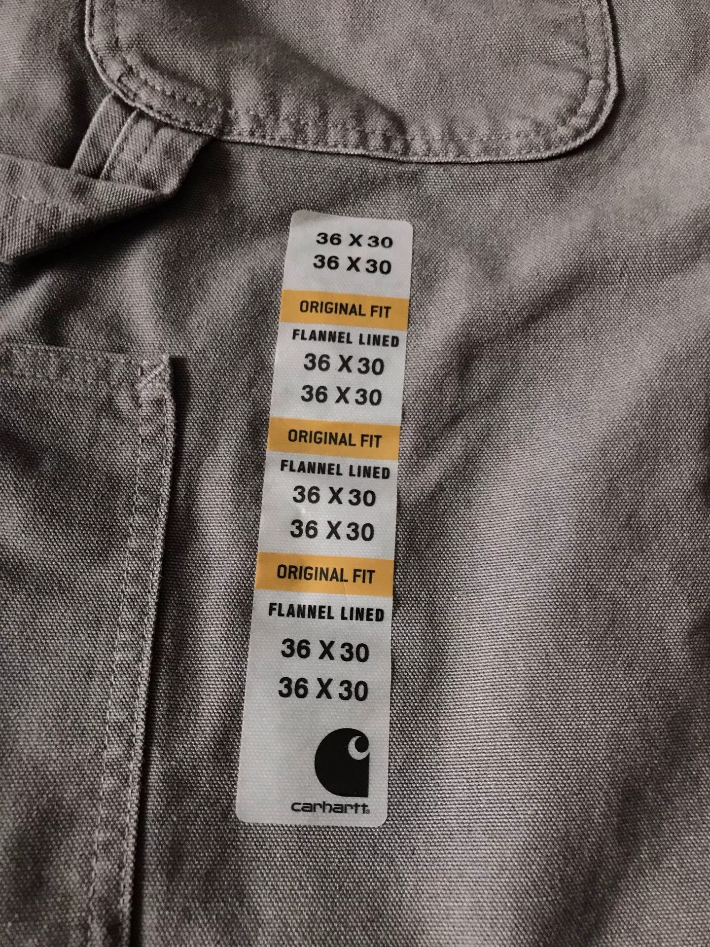 Carhartt Carhartt B111 Washed Canvas Work Pants Size US 36 / EU 52 - 7 Thumbnail