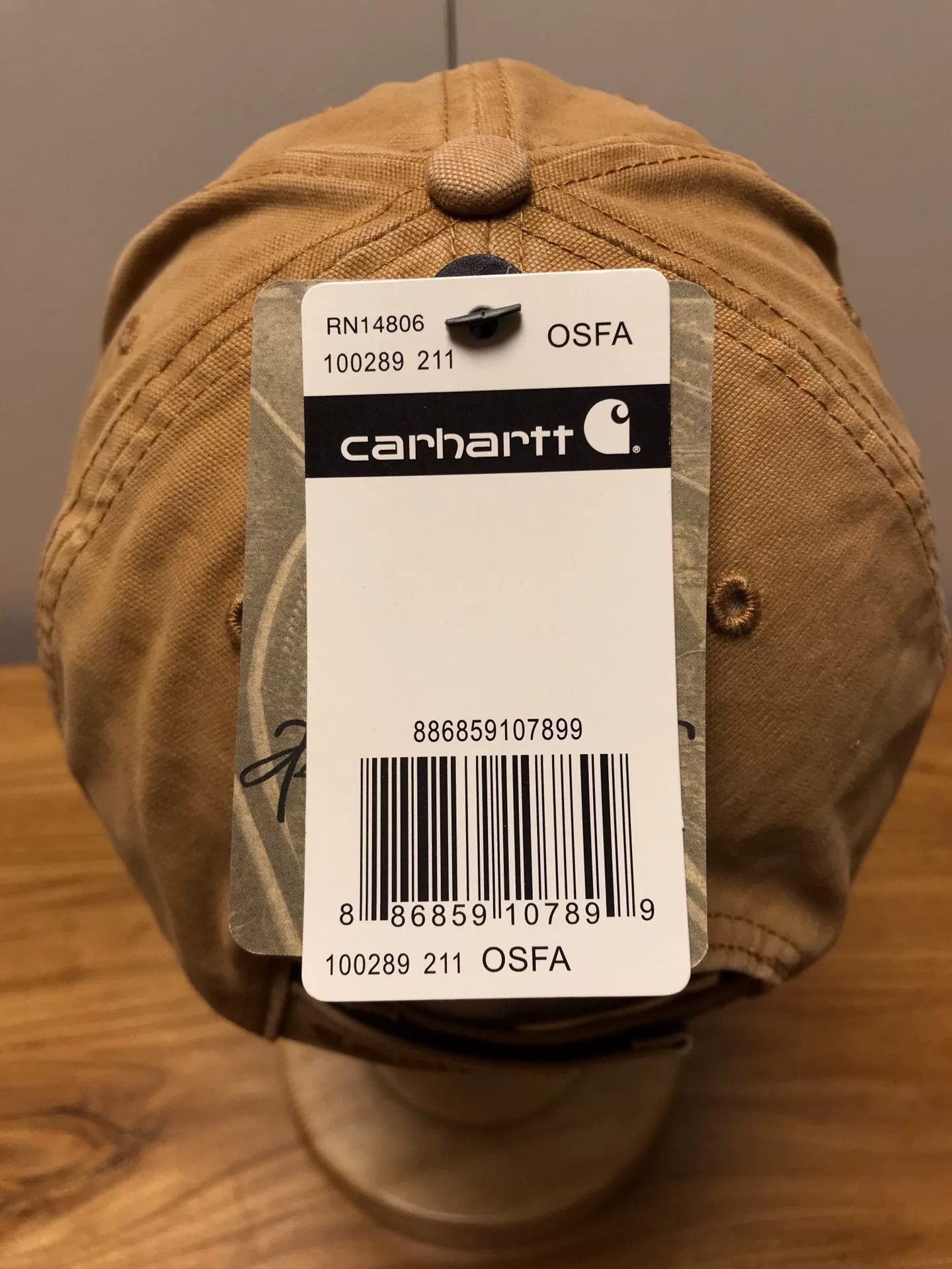 Carhartt Carhartt 100289 Classic Brown Cap Size ONE SIZE - 7 Thumbnail