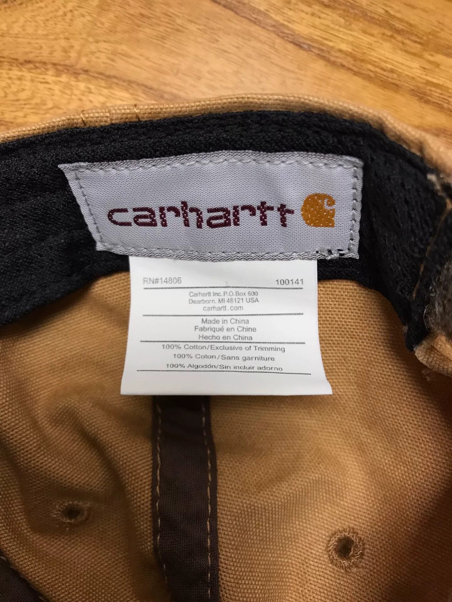 Carhartt Carhartt 100289 Classic Brown Cap Size ONE SIZE - 8 Thumbnail