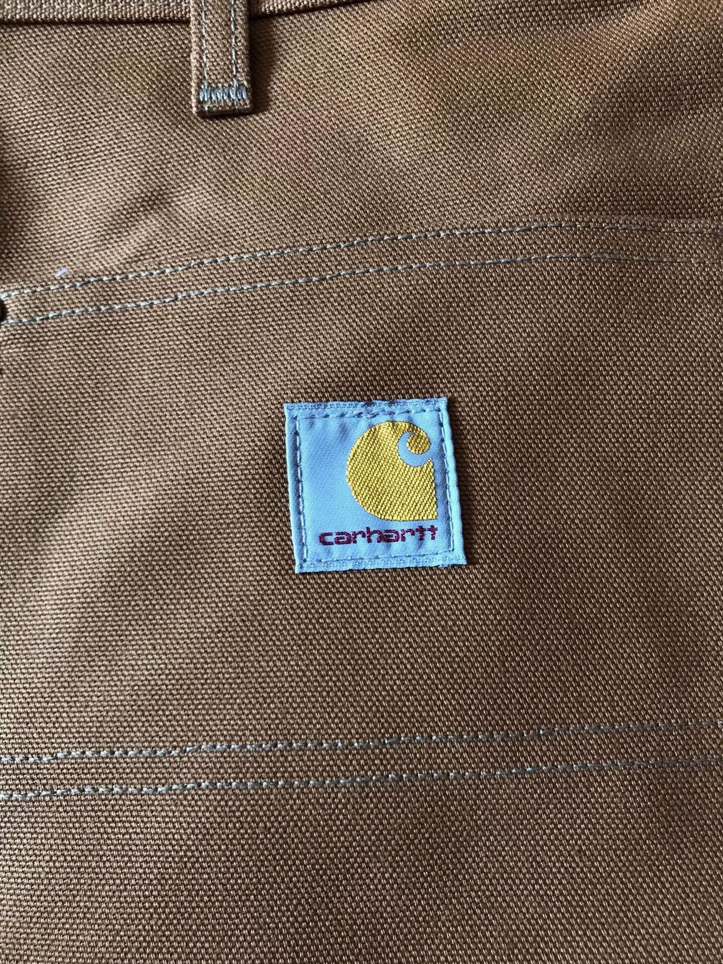 Carhartt Carhartt B01 Brown Canvas Double Knee Pants Size US 38 / EU 54 - 6 Thumbnail