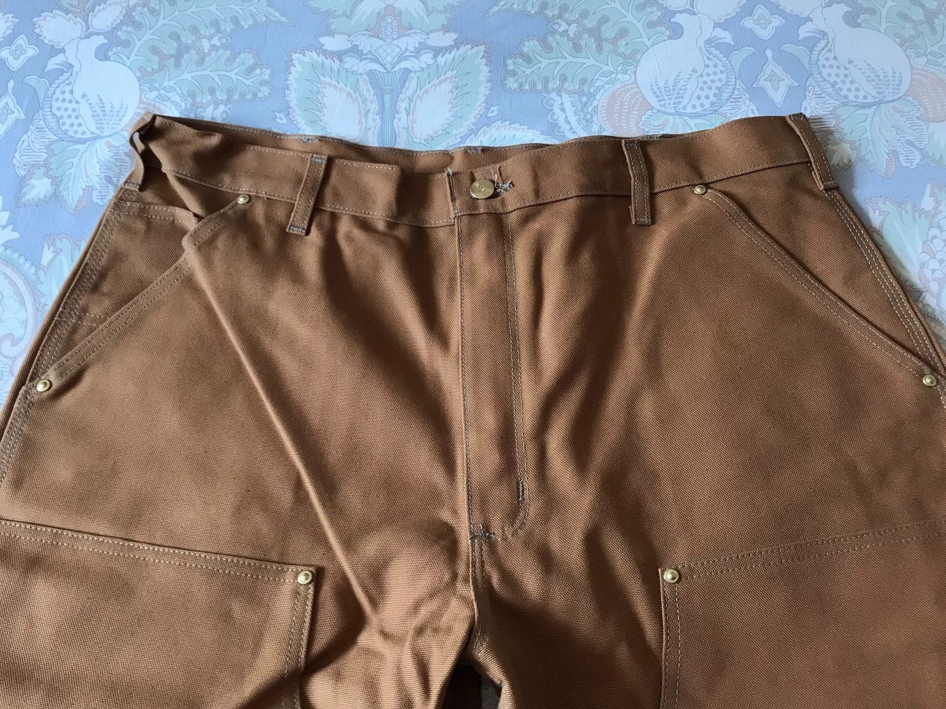 Carhartt Carhartt B01 Brown Canvas Double Knee Pants Size US 38 / EU 54 - 4 Thumbnail