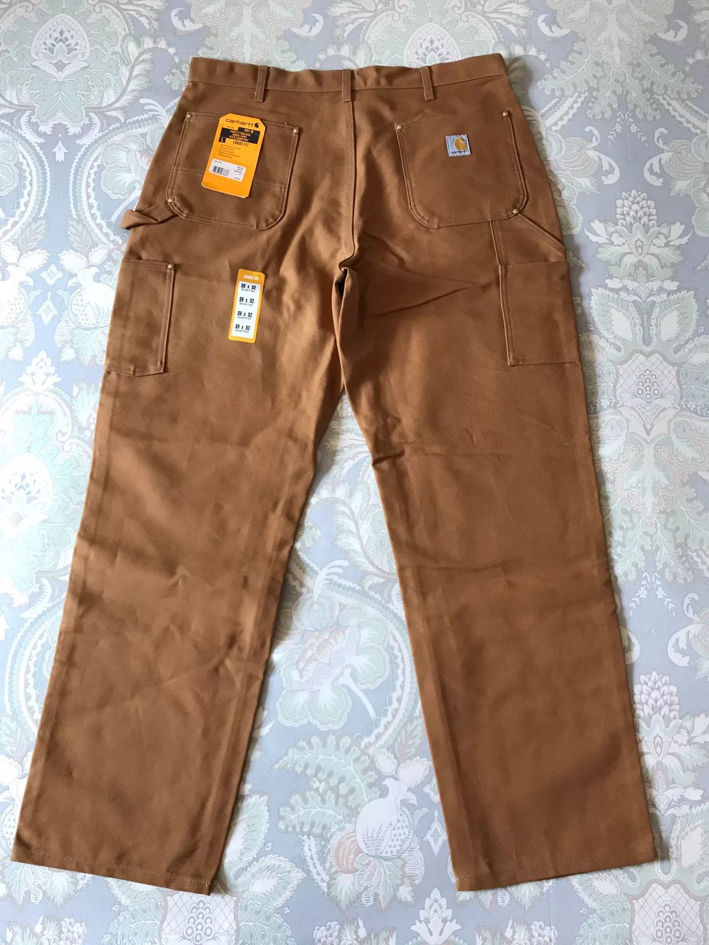 Carhartt Carhartt B01 Brown Canvas Double Knee Pants Size US 38 / EU 54 - 3 Thumbnail