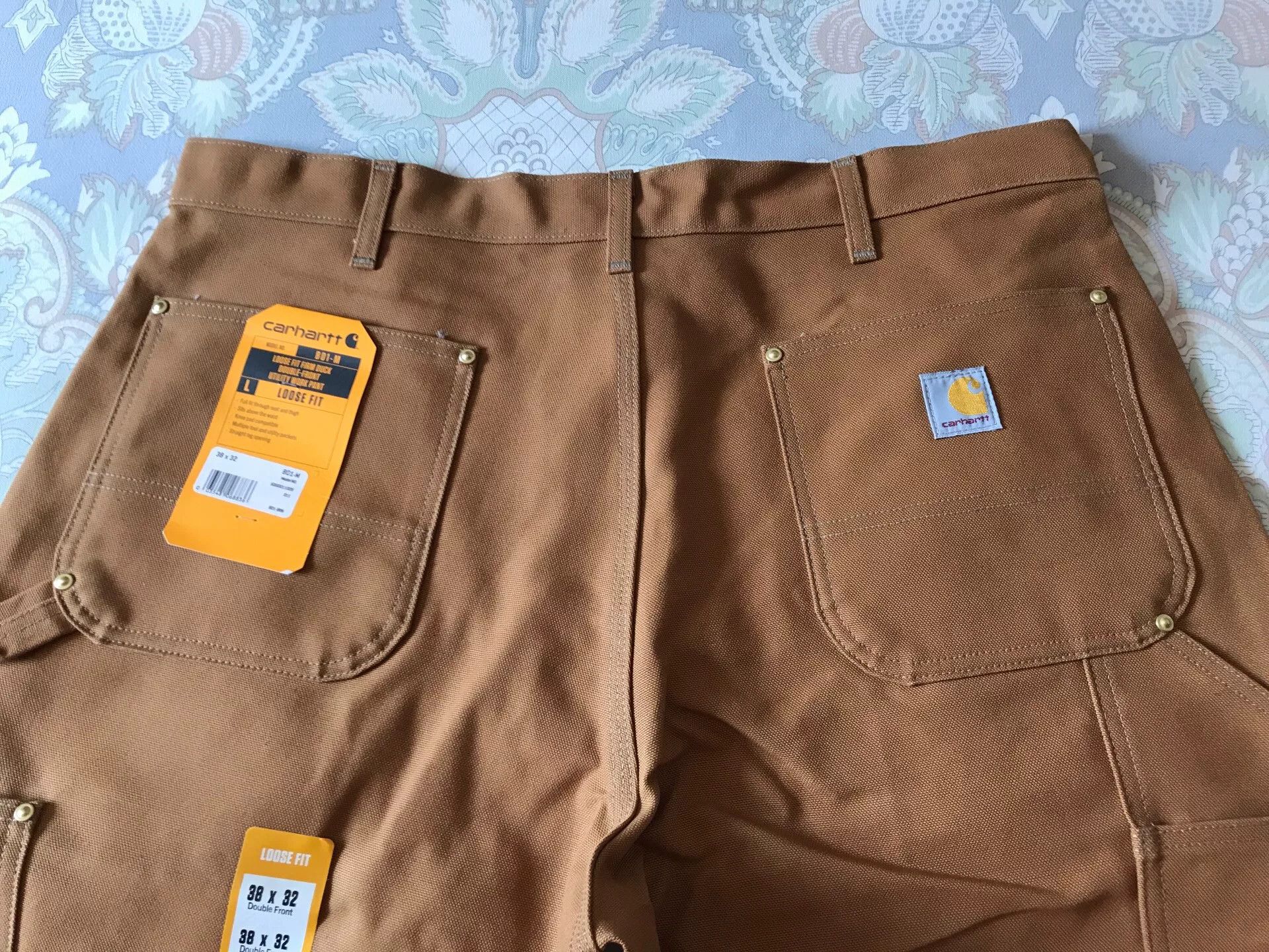 Carhartt Carhartt B01 Brown Canvas Double Knee Pants Size US 38 / EU 54 - 5 Thumbnail