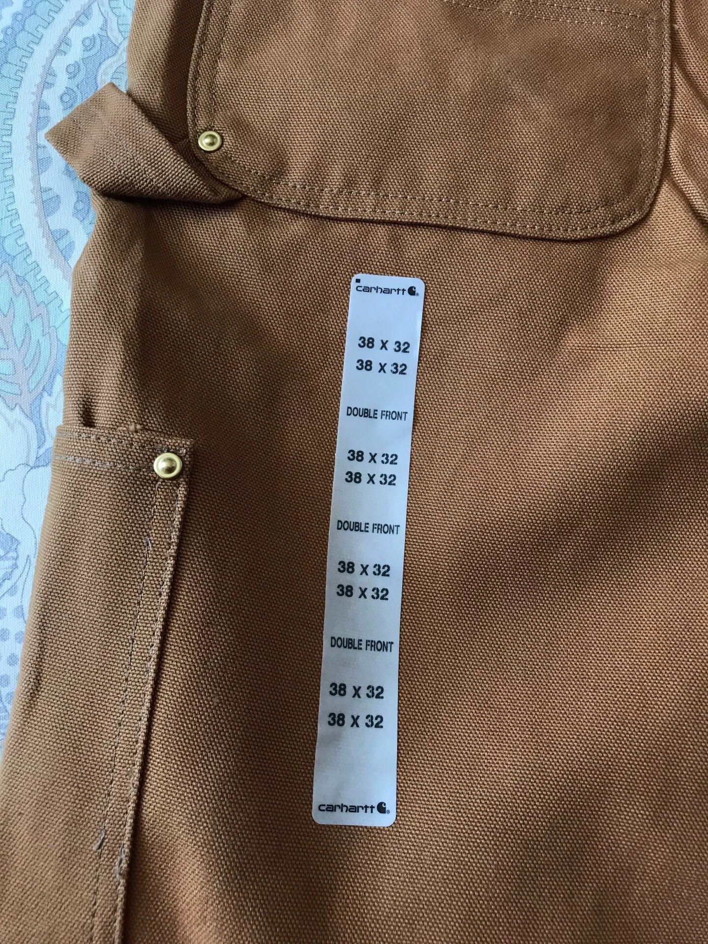 Carhartt Carhartt R37 Canvas Overalls Size US 38 / EU 54 - 7 Thumbnail