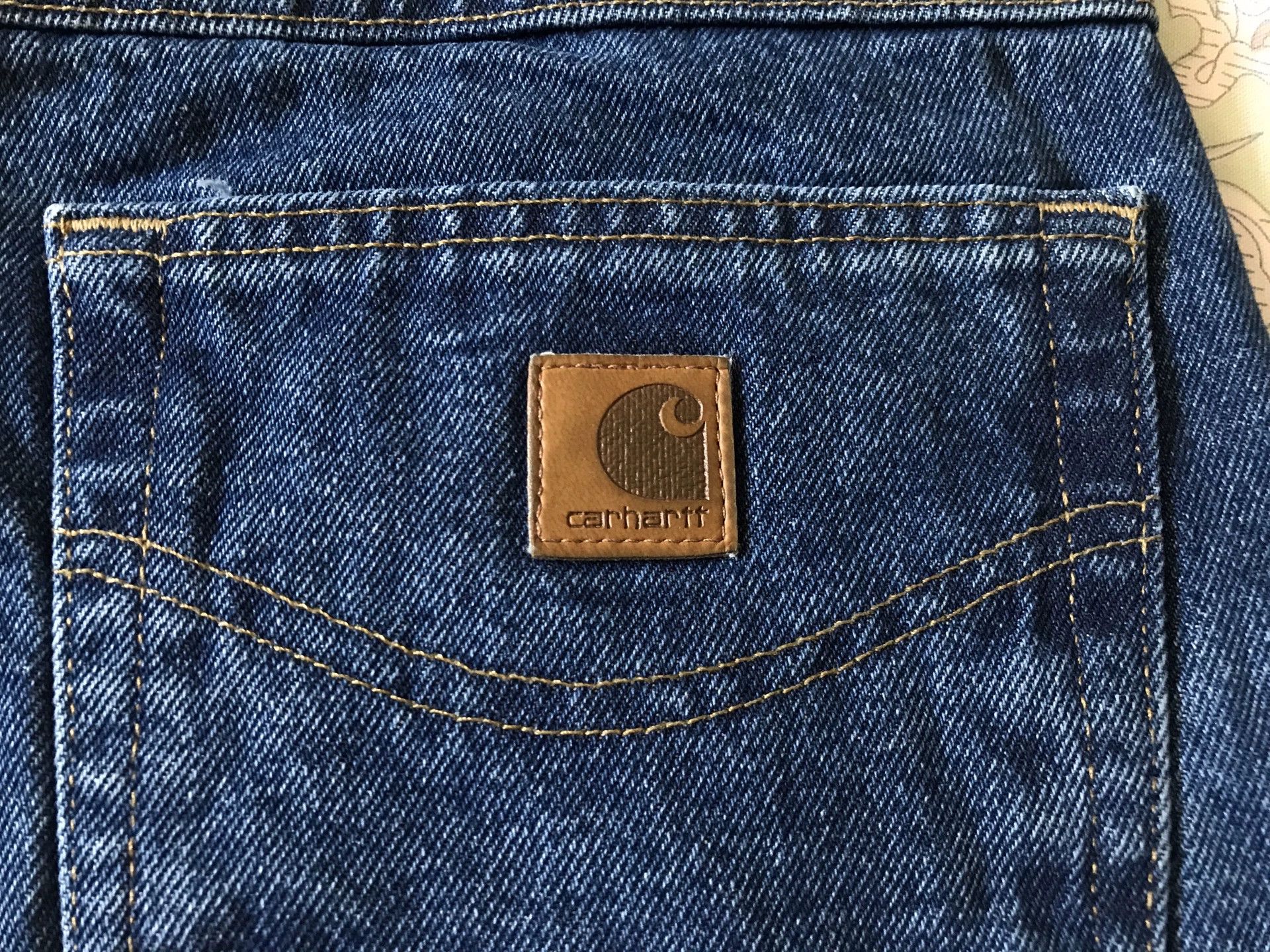 Carhartt Carhartt B17 DST Washed Jeans Size US 36 / EU 52 - 6 Thumbnail
