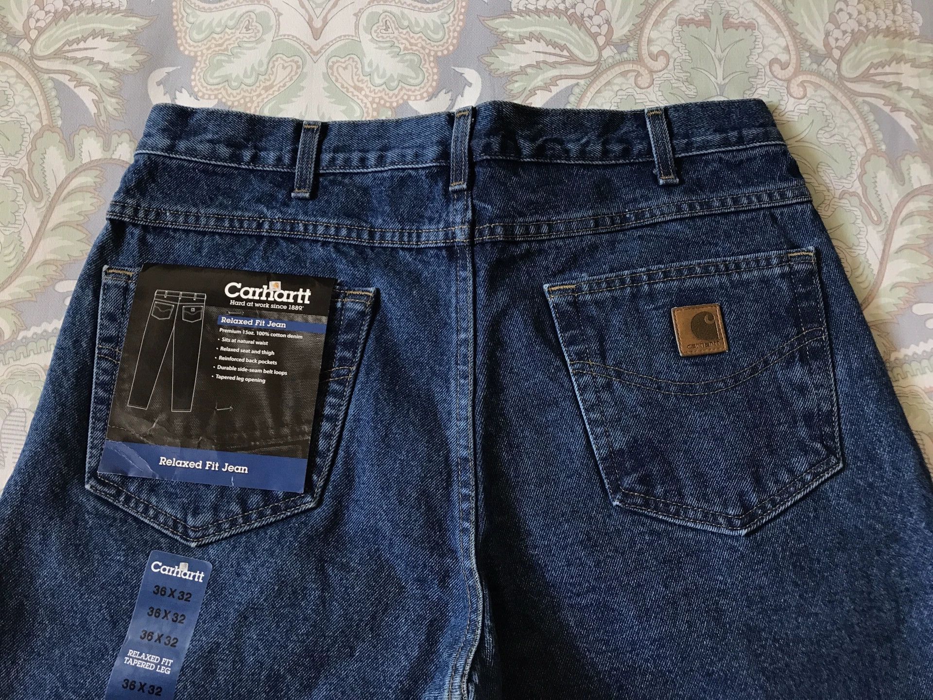 Carhartt Carhartt B17 DST Washed Jeans Size US 36 / EU 52 - 5 Thumbnail