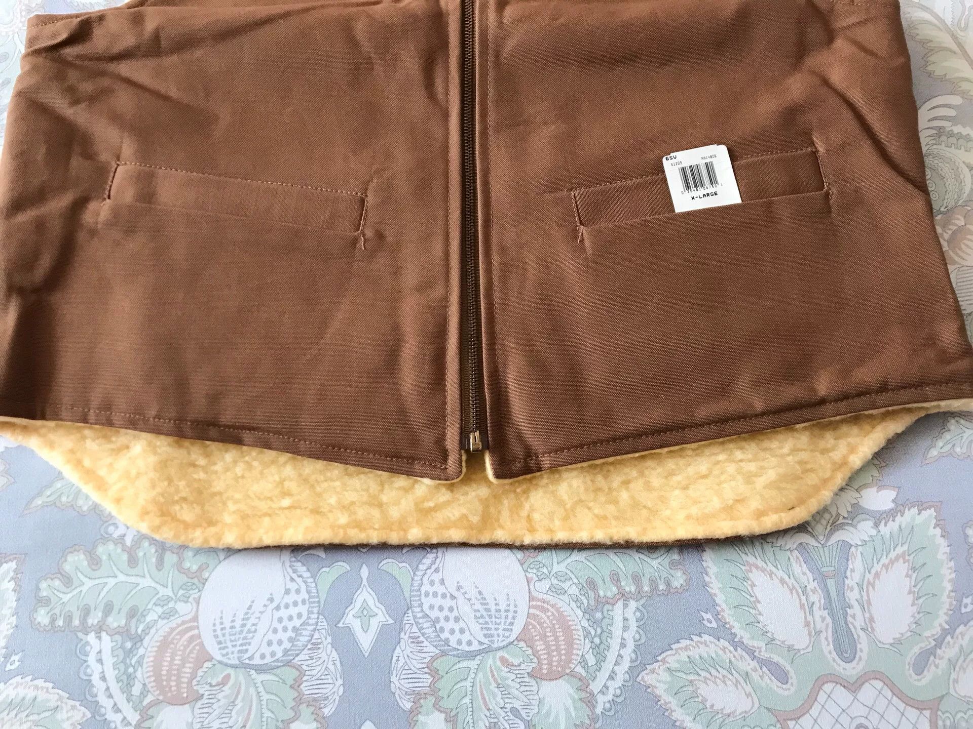 Carhartt 1980s Carhartt 6SV Canvas Vest Size US XL / EU 56 / 4 - 5 Thumbnail