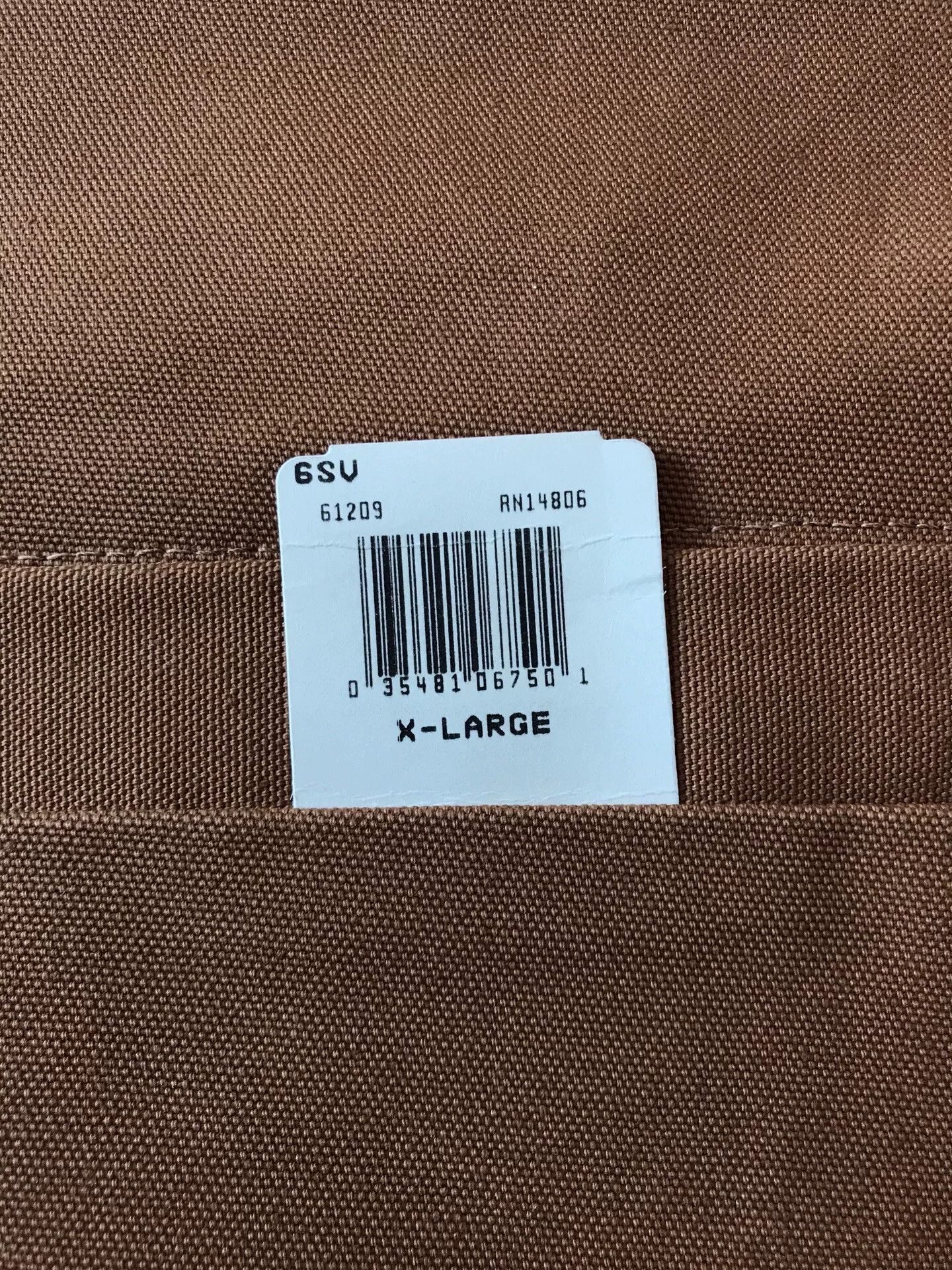 Carhartt 1980s Carhartt 6SV Canvas Vest Size US XL / EU 56 / 4 - 8 Thumbnail