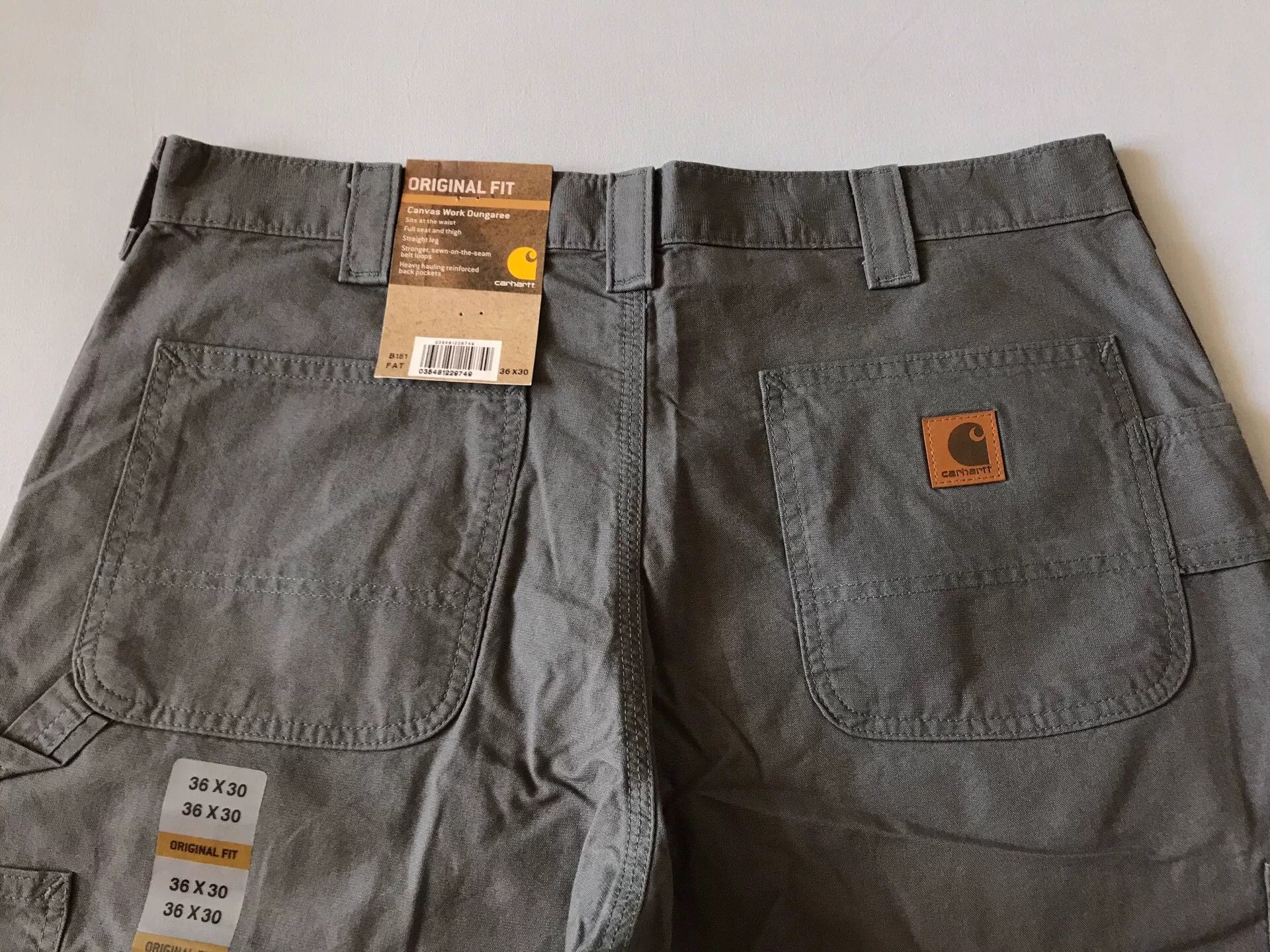 Carhartt Carhartt B151 FAT Canvas Work Pants Size US 36 / EU 52 - 5 Thumbnail