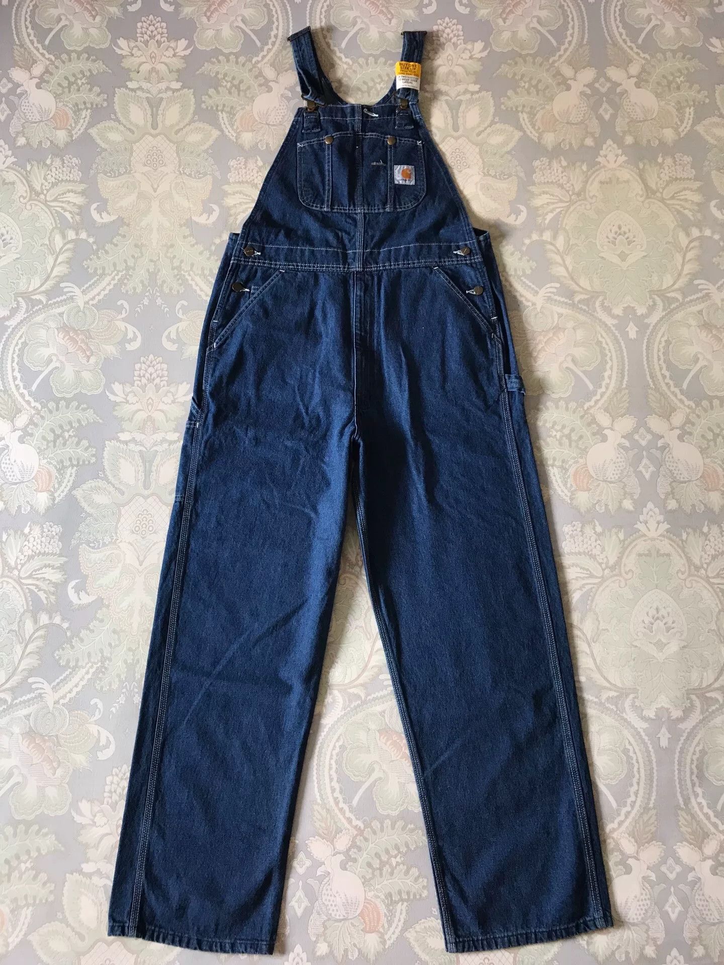 Carhartt Carhartt R07 Washed Denim Overalls W38L32 Size US 38 / EU 54 - 3 Thumbnail