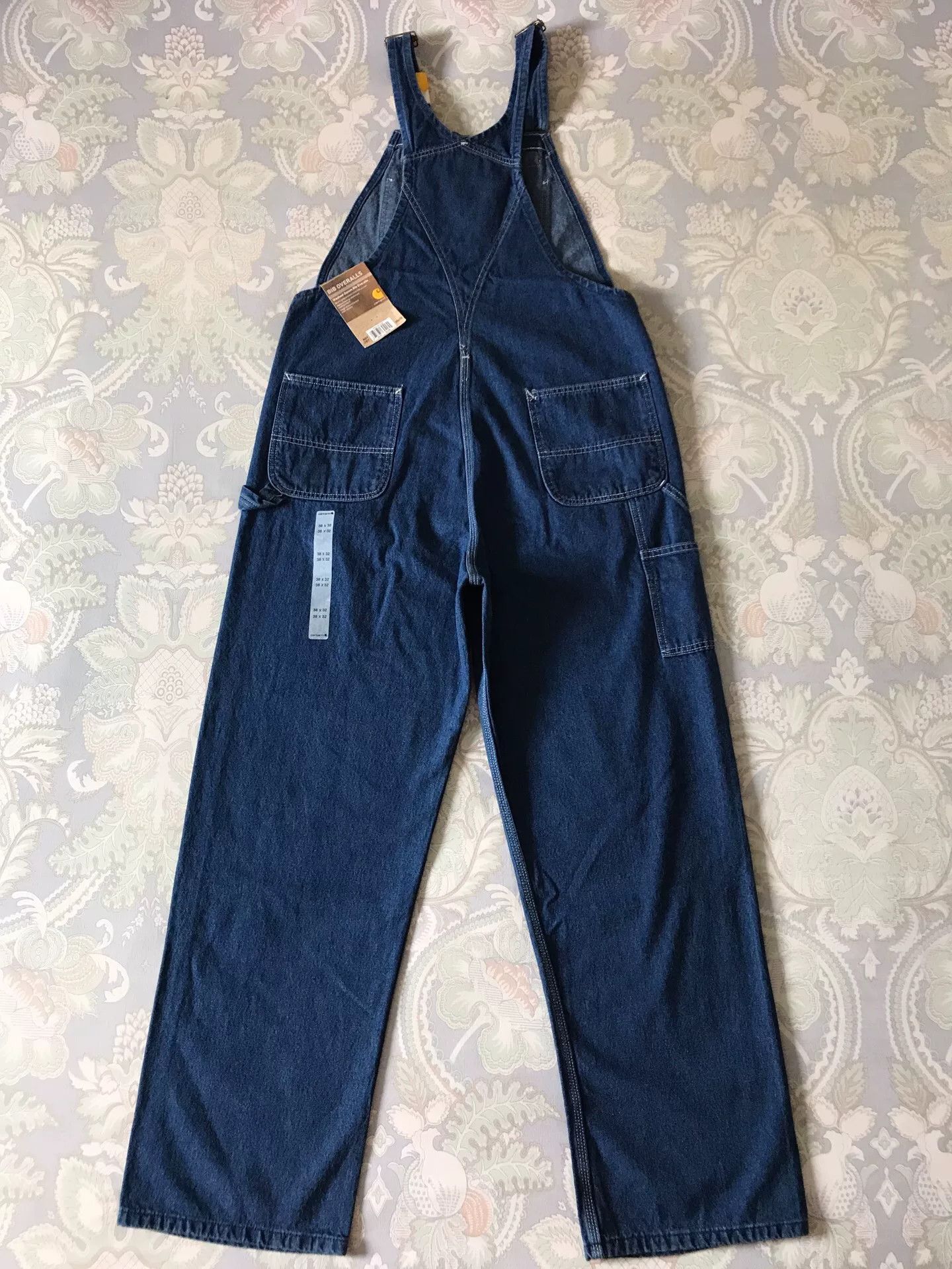 Carhartt Carhartt R07 Washed Denim Overalls W38L32 Size US 38 / EU 54 - 4 Thumbnail