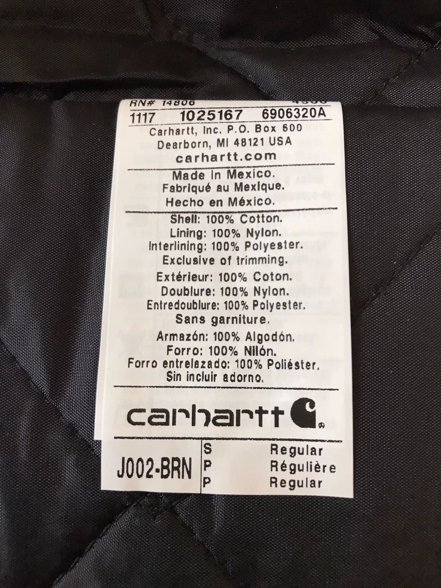 Carhartt Carhartt J002 Brown Canvas Work Jacket Size US S / EU 44-46 / 1 - 9 Thumbnail