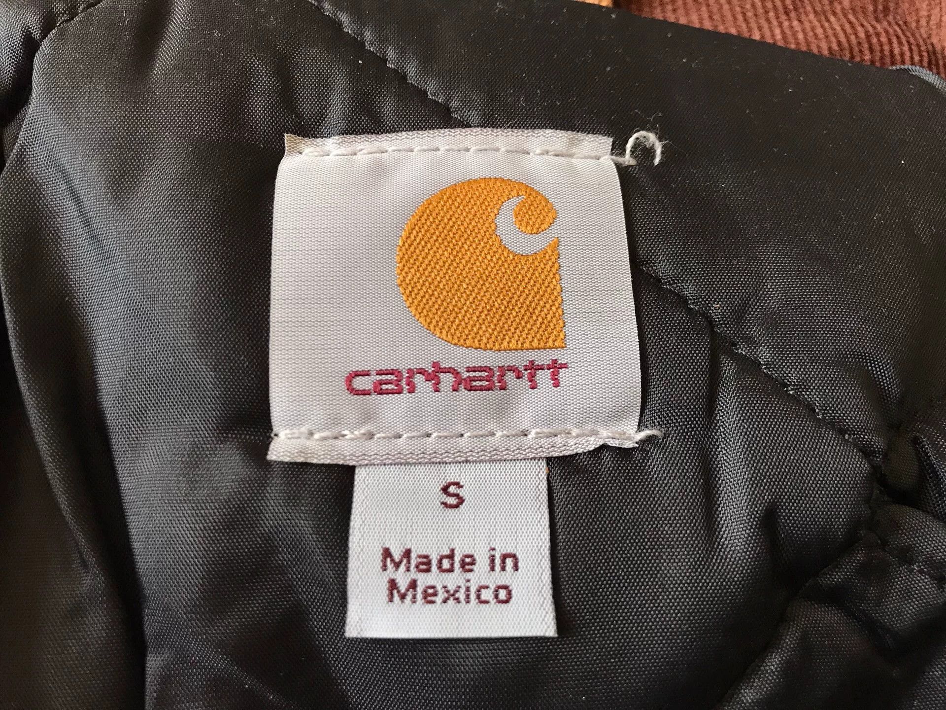 Carhartt Carhartt J002 Brown Canvas Work Jacket Size US S / EU 44-46 / 1 - 7 Thumbnail