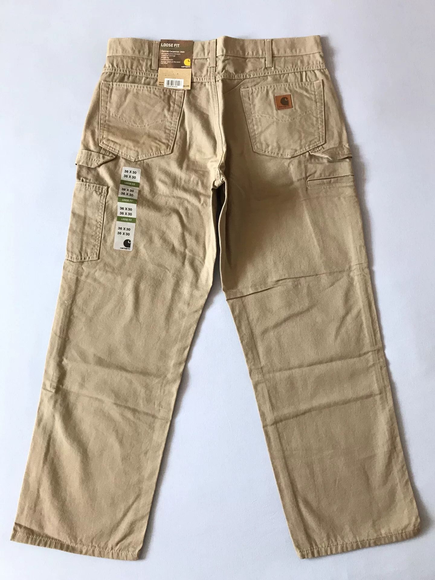 Carhartt Carhartt B159 GKH Canvas Work Pants Size US 36 / EU 52 - 3 Thumbnail