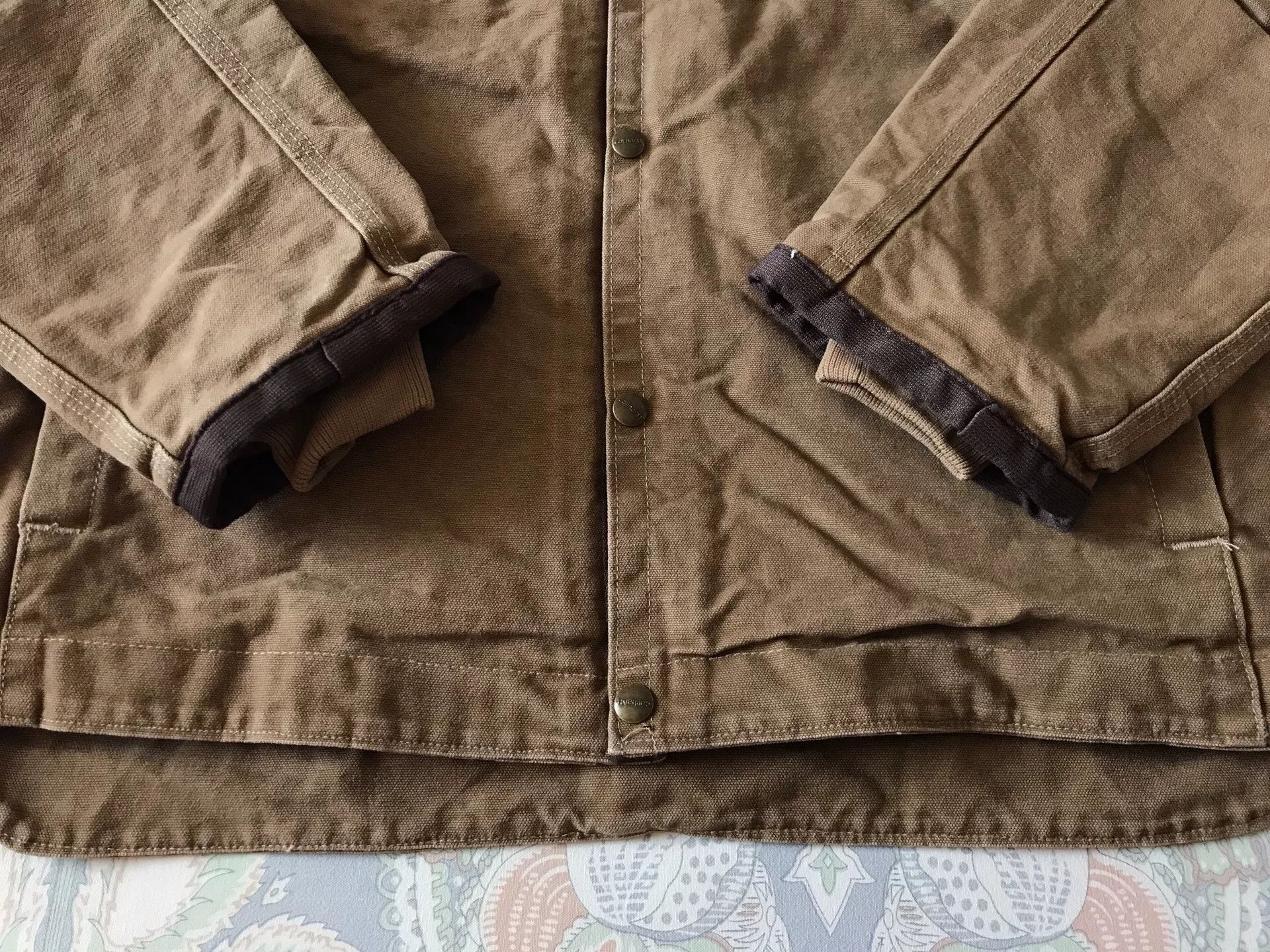Carhartt Carhartt J284 FRB Hooded Work Jacket Size US XL / EU 56 / 4 - 5 Thumbnail