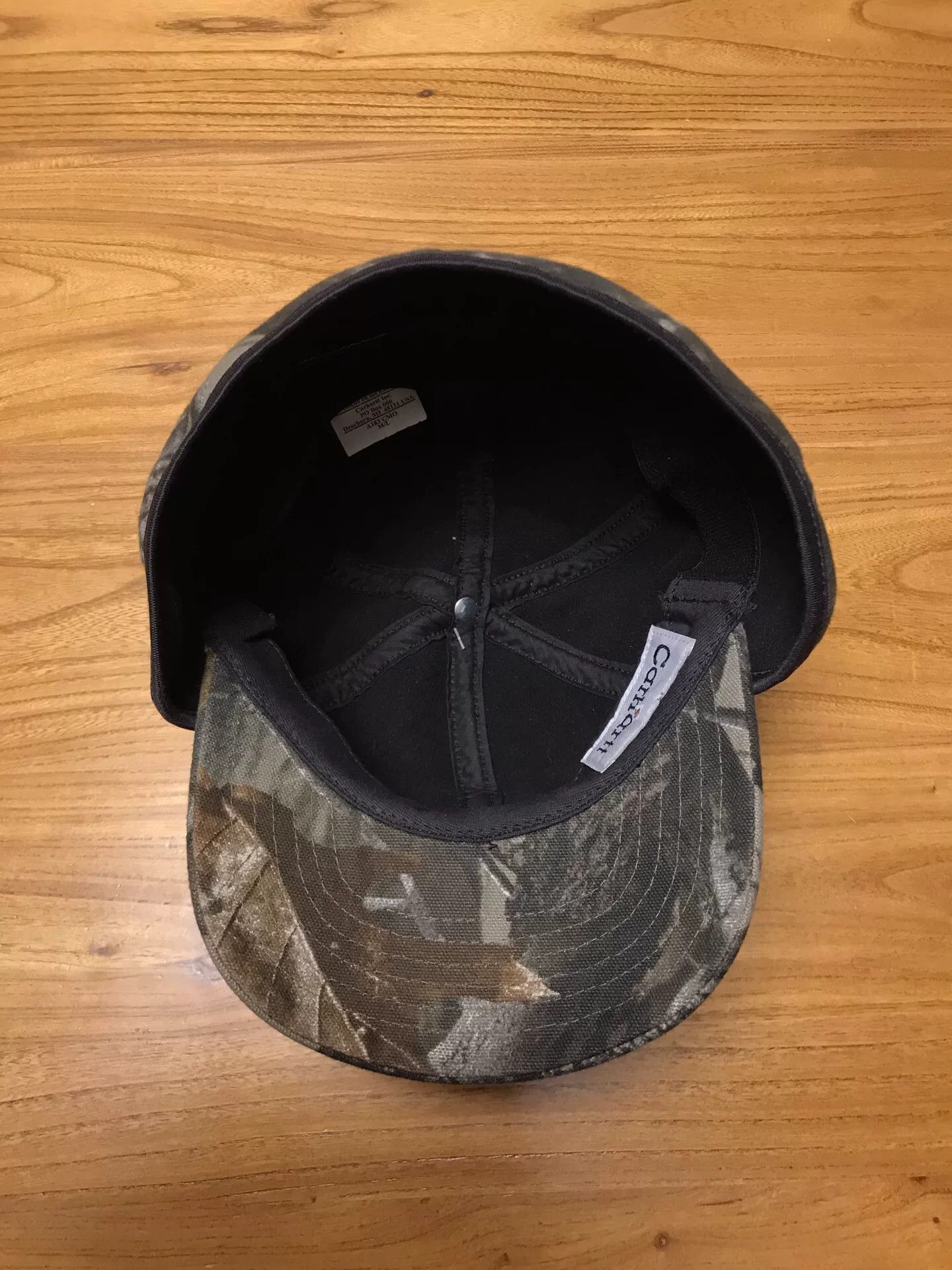 Carhartt Carhartt x Realtree A183 Camo Baseball Cap Size ONE SIZE - 6 Thumbnail